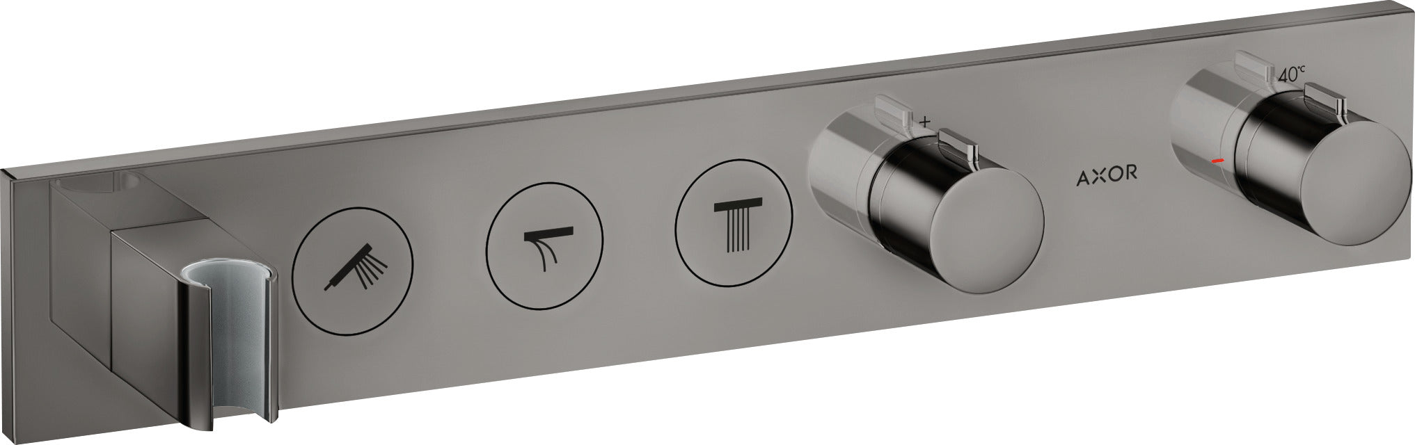 AXOR ShowerSolutions Thermostatic module Select 530/90 for concealed installation for 3 outlets