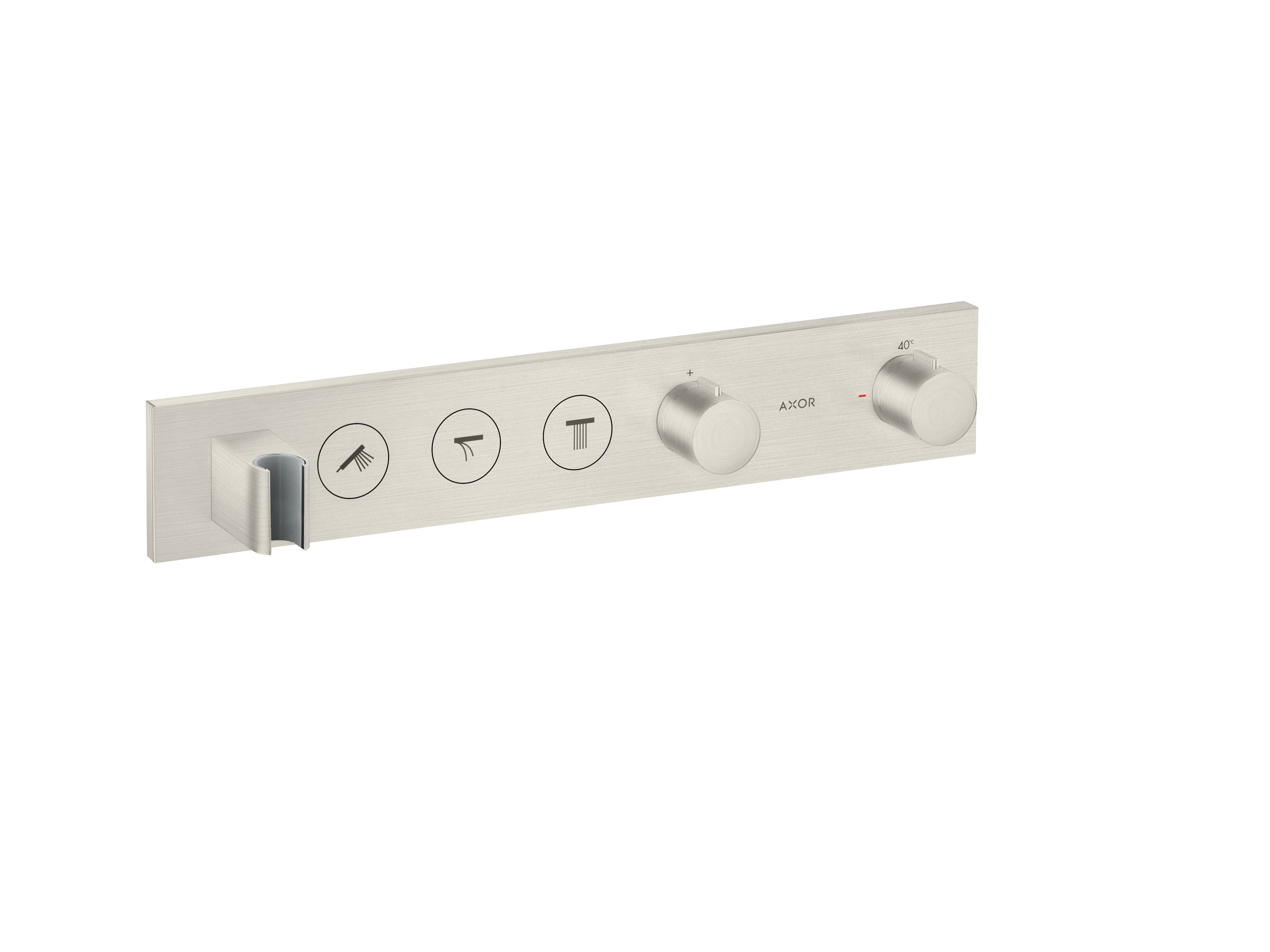 AXOR ShowerSolutions Thermostatic module Select 530/90 for concealed installation for 3 outlets
