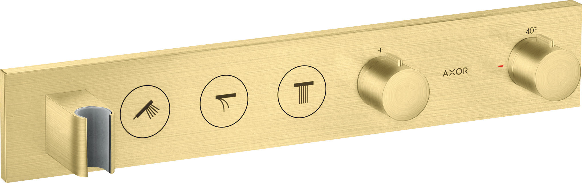 AXOR ShowerSolutions Thermostatic module Select 530/90 for concealed installation for 3 outlets