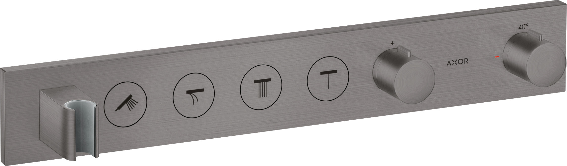 AXOR ShowerSolutions Thermostatic module Select 600/90 for concealed installation for 4 outlets