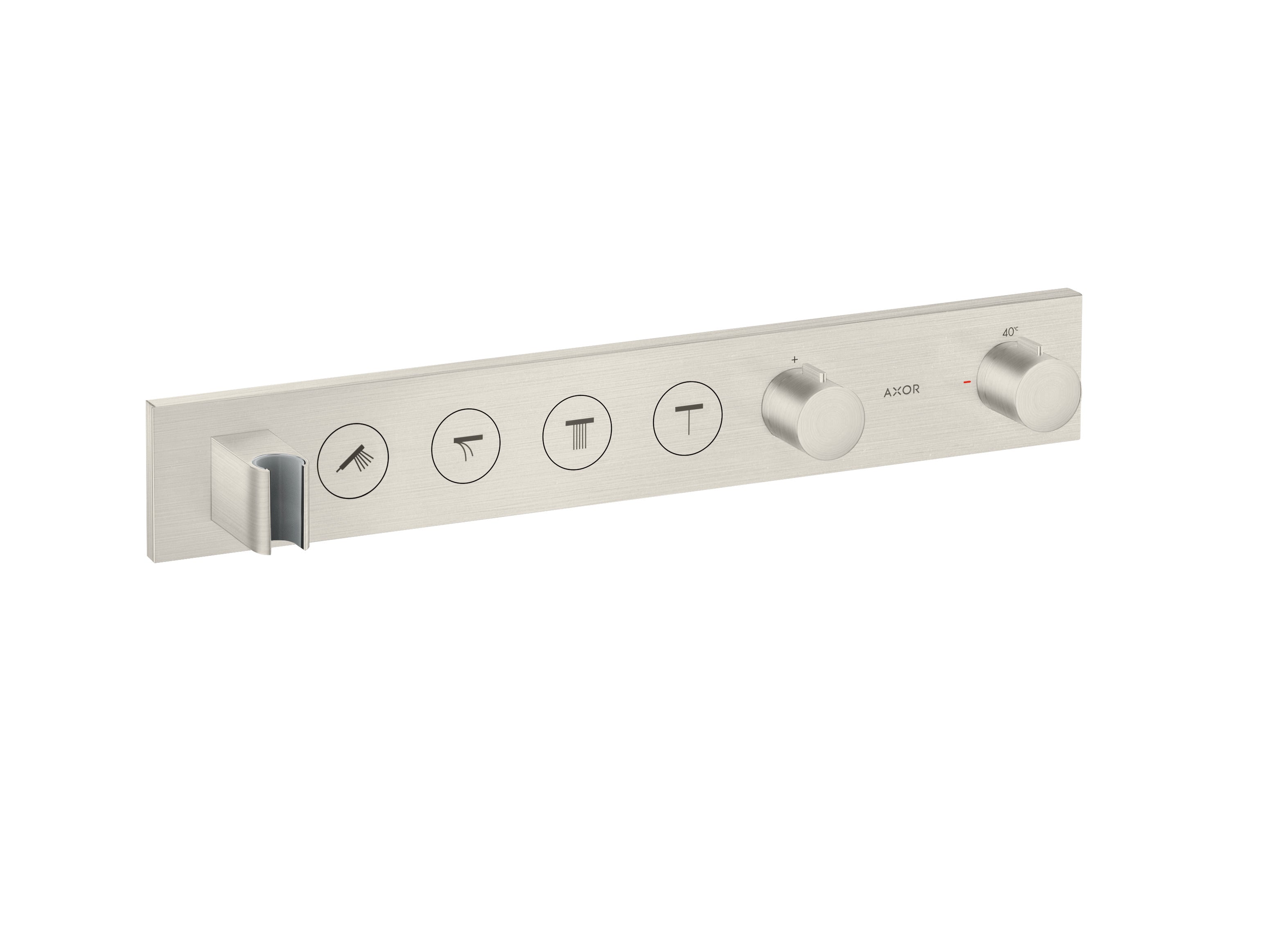 AXOR ShowerSolutions Thermostatic module Select 600/90 for concealed installation for 4 outlets