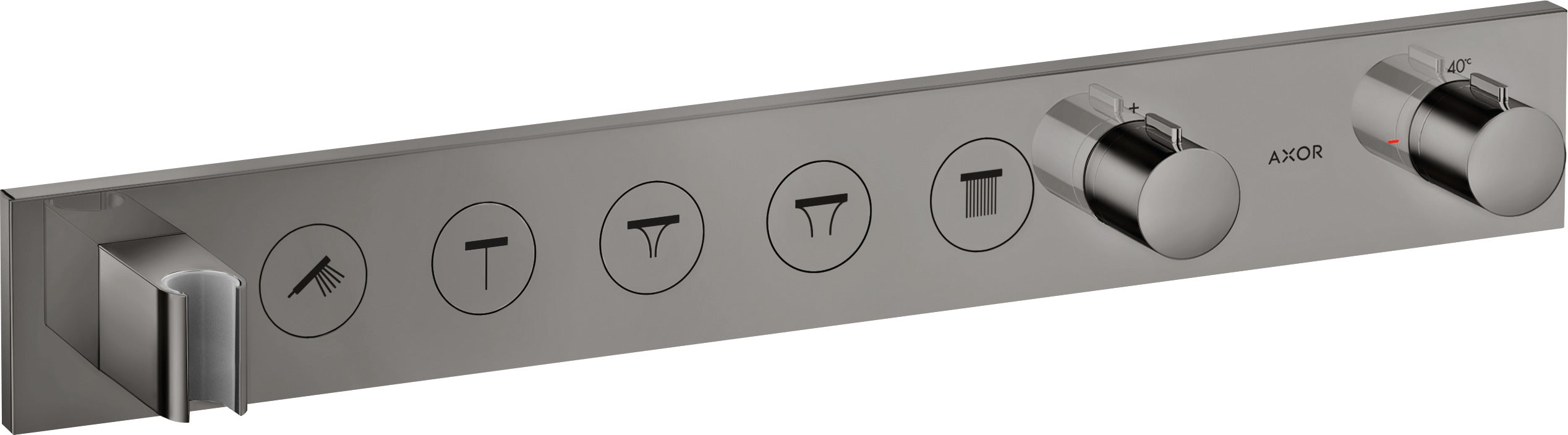 AXOR ShowerSolutions Thermostatic module Select 670/90 for concealed installation for 5 outlets
