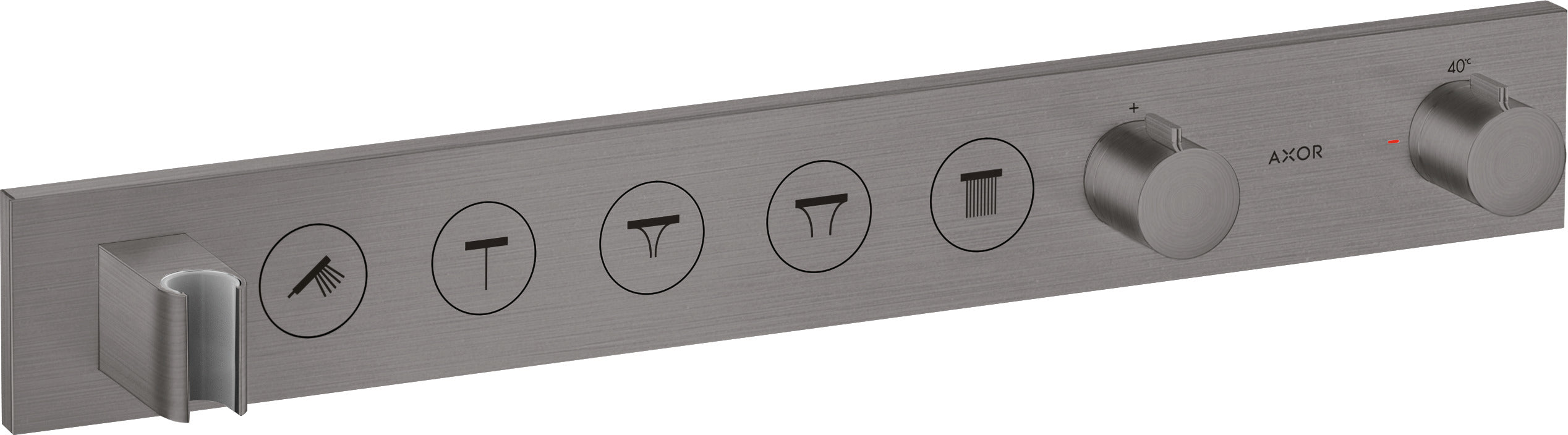 AXOR ShowerSolutions Thermostatic module Select 670/90 for concealed installation for 5 outlets