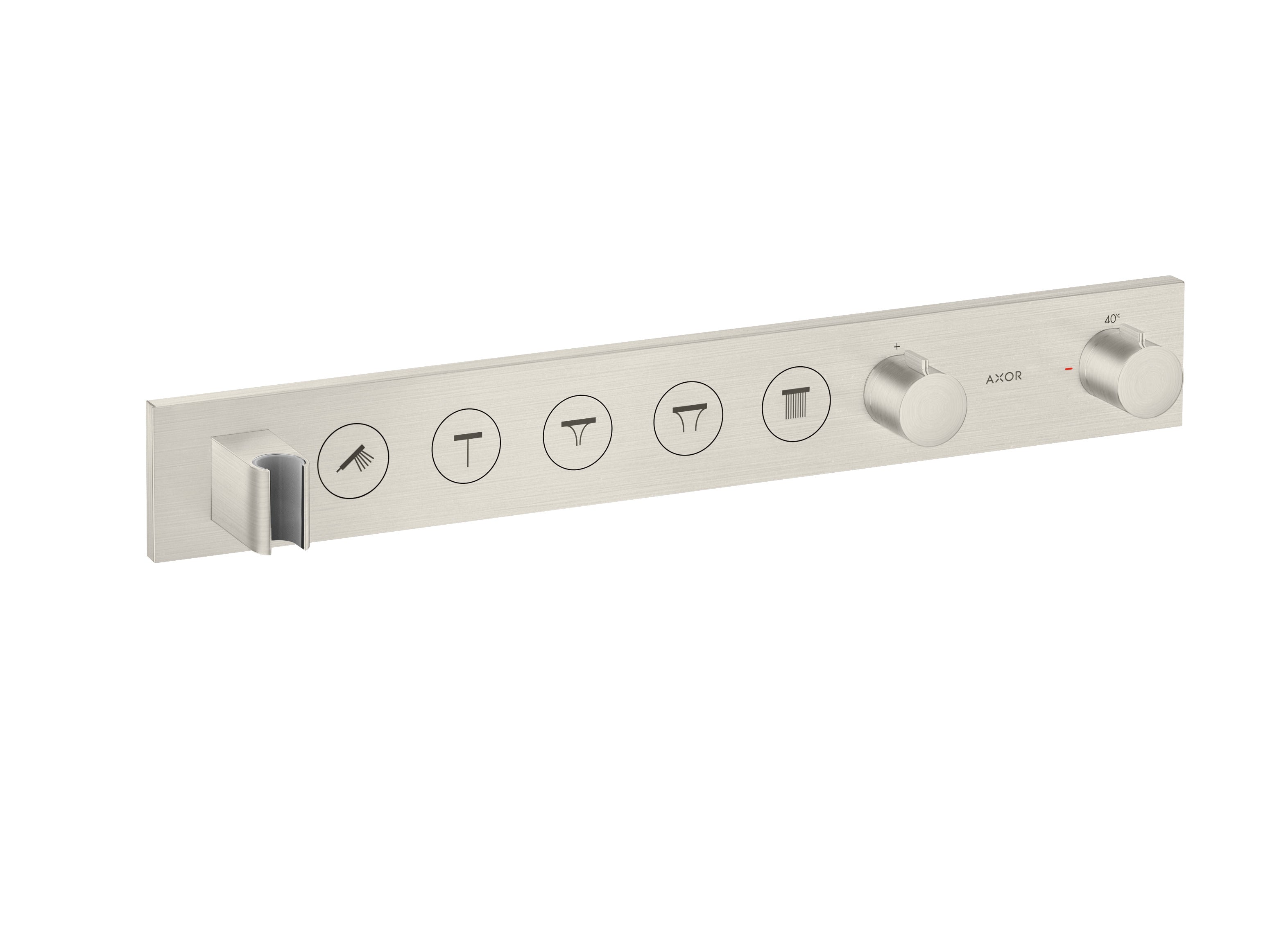 AXOR ShowerSolutions Thermostatic module Select 670/90 for concealed installation for 5 outlets