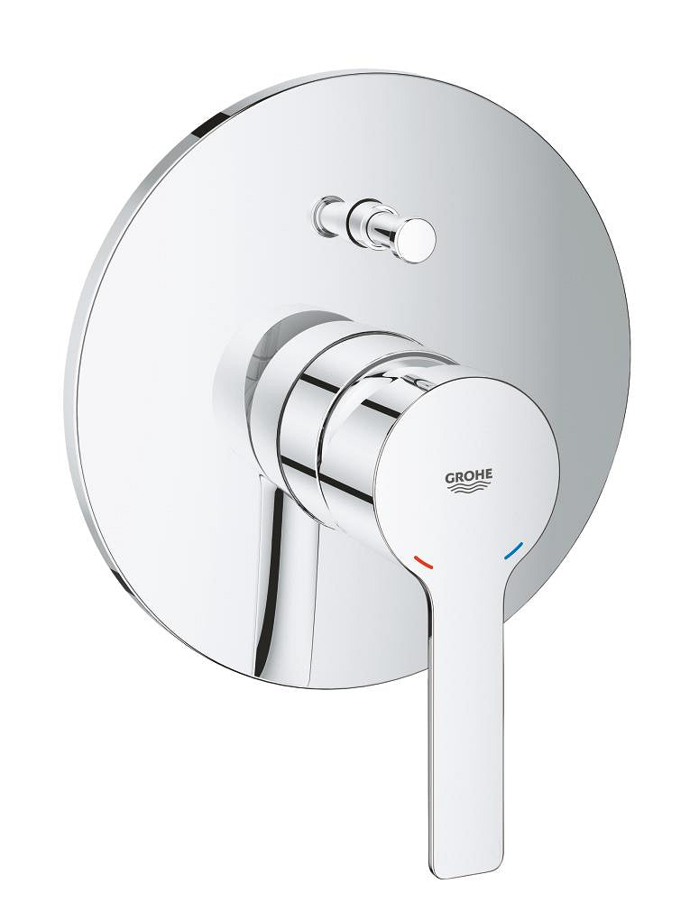 Lineare Single-lever bath/shower mixer trim