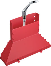 Rim-mounted Secuflex bath set with hand shower