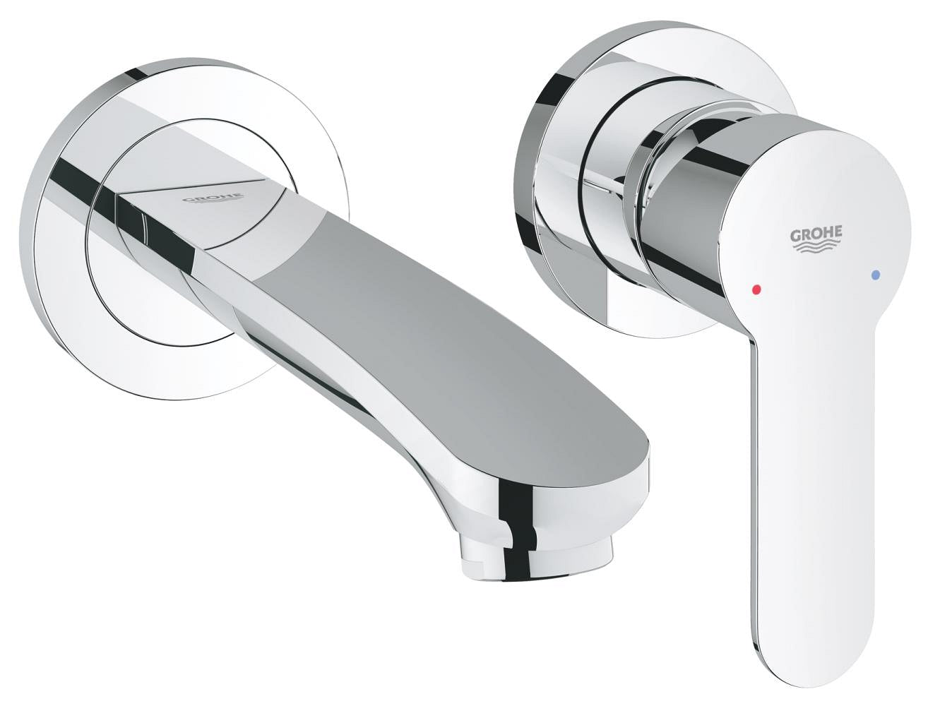 Eurostyle Cosmopolitan 2-hole basin mixer S-Size