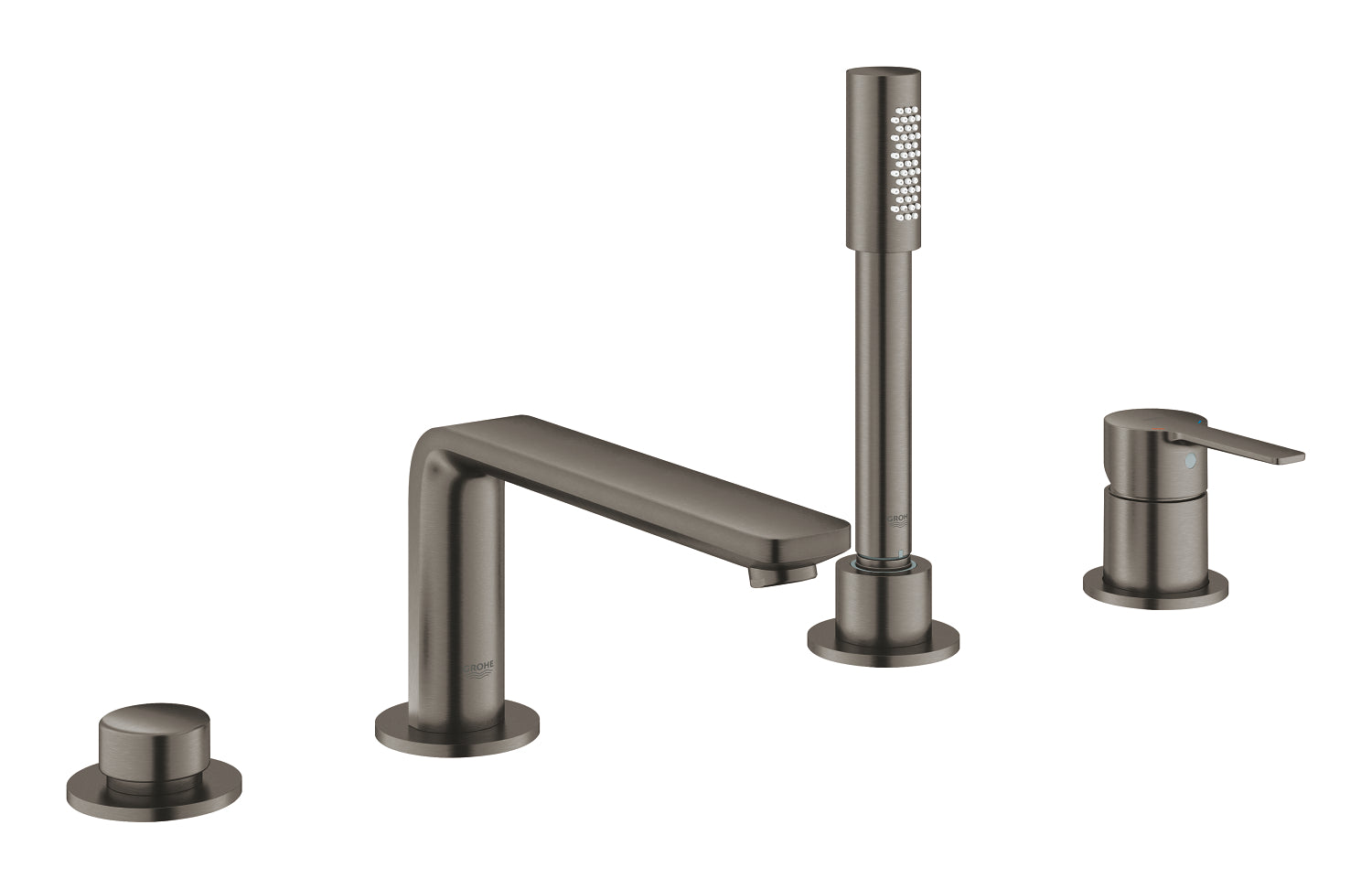 Lineare 4-hole single-lever bath combination