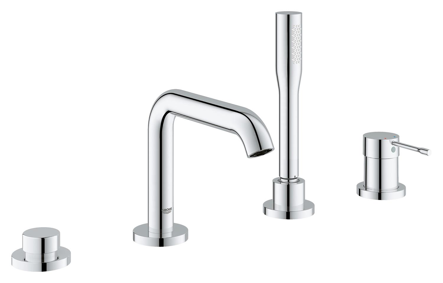 Essence 4-hole single-lever bath combination