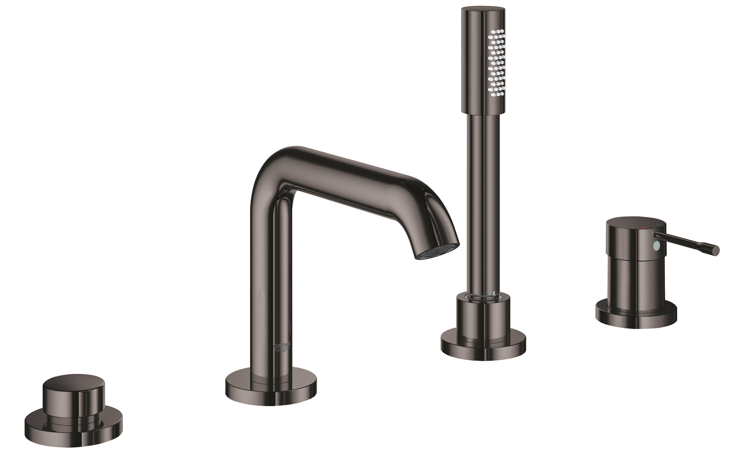 Essence 4-hole single-lever bath combination