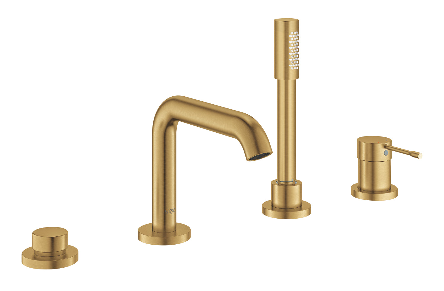 Essence 4-hole single-lever bath combination
