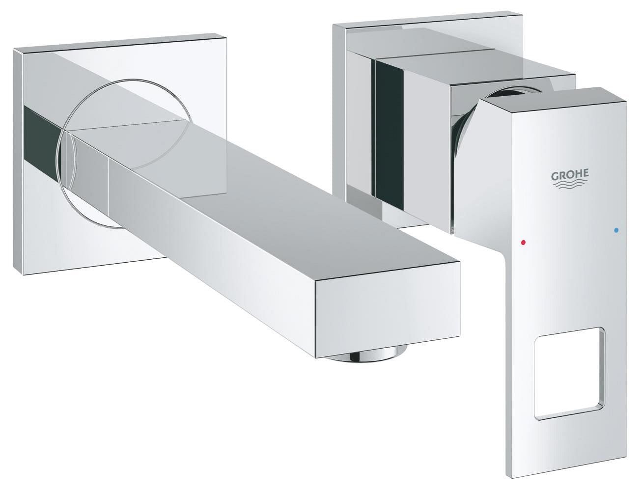 Eurocube 2-hole basin mixer S-Size