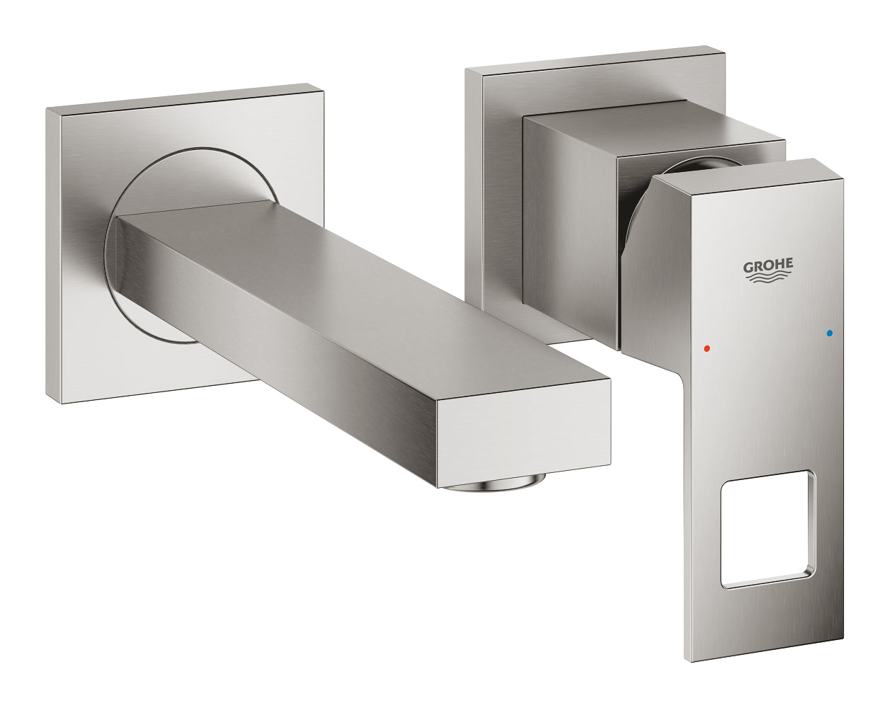 Eurocube 2-hole basin mixer S-Size
