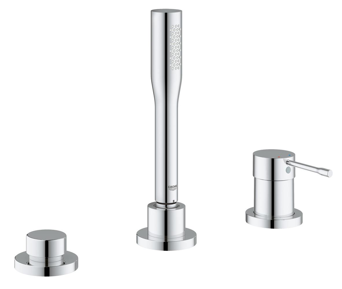 Essence 3-hole single-lever bath combination