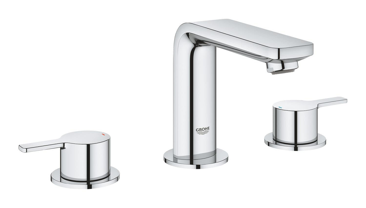 Lineare Three-hole basin mixer 1/2" M-Size