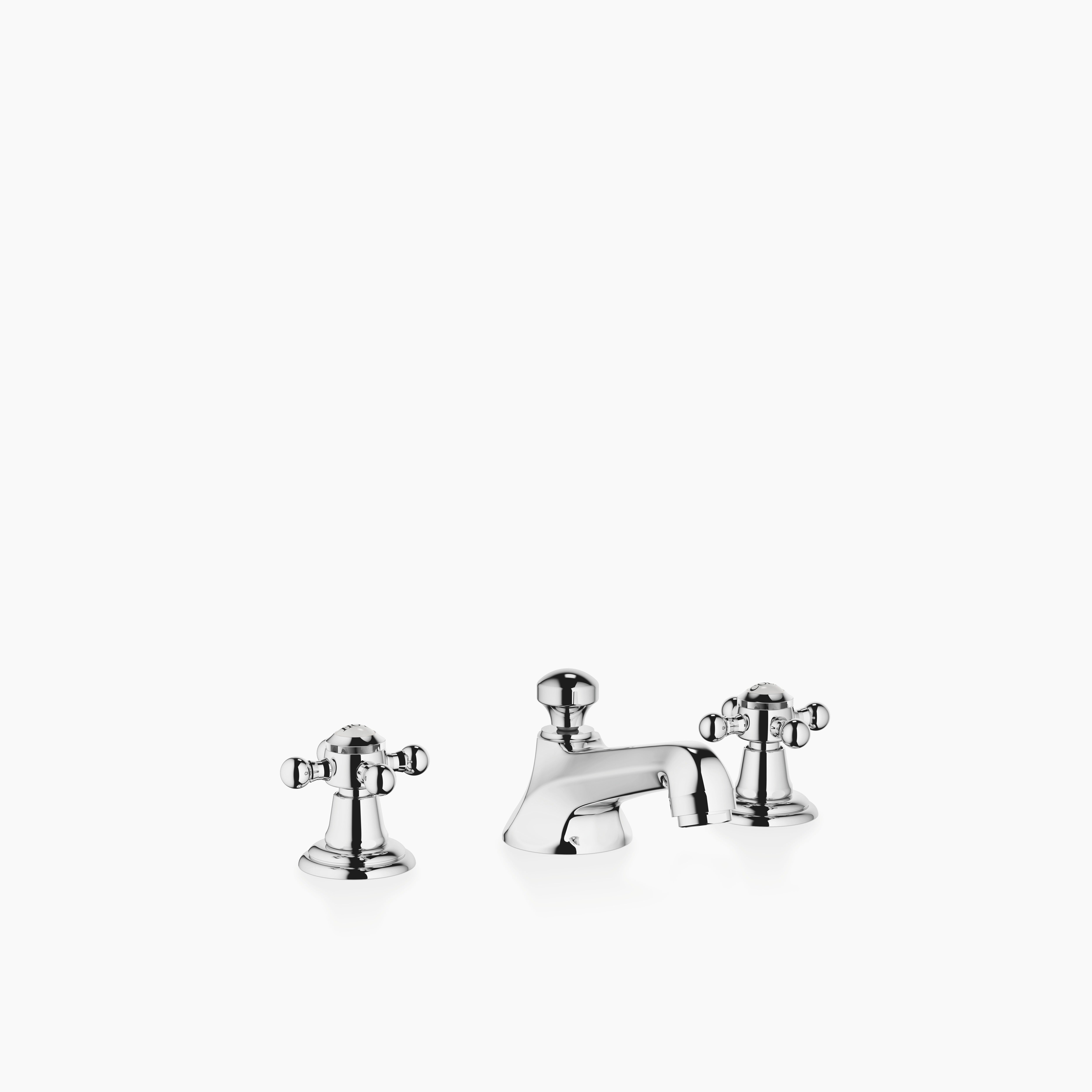 Madison Three Hole Basin Mixer With Pop Up Waste Chrome