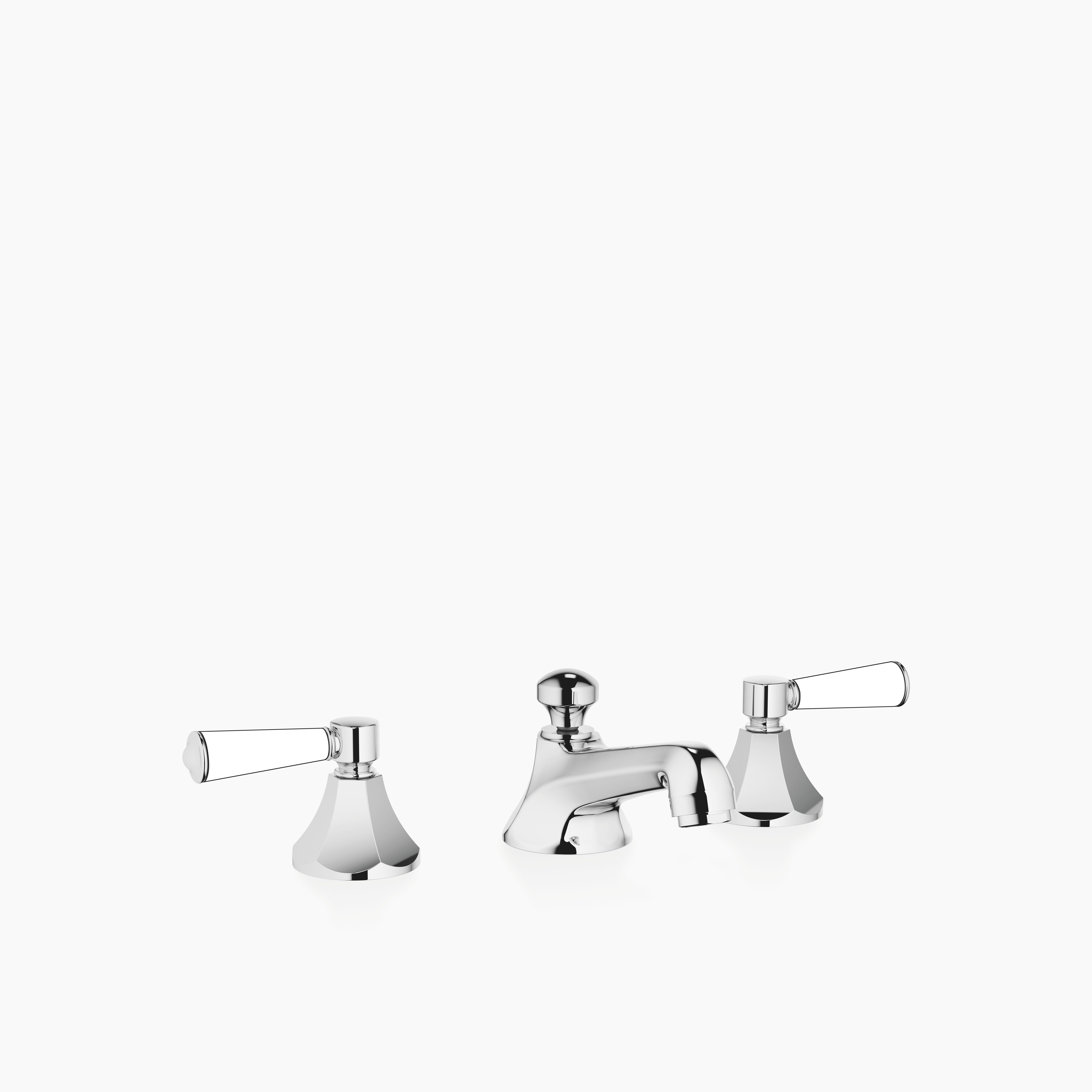 Madison Three Hole Basin Mixer With Pop Up Waste Chrome II