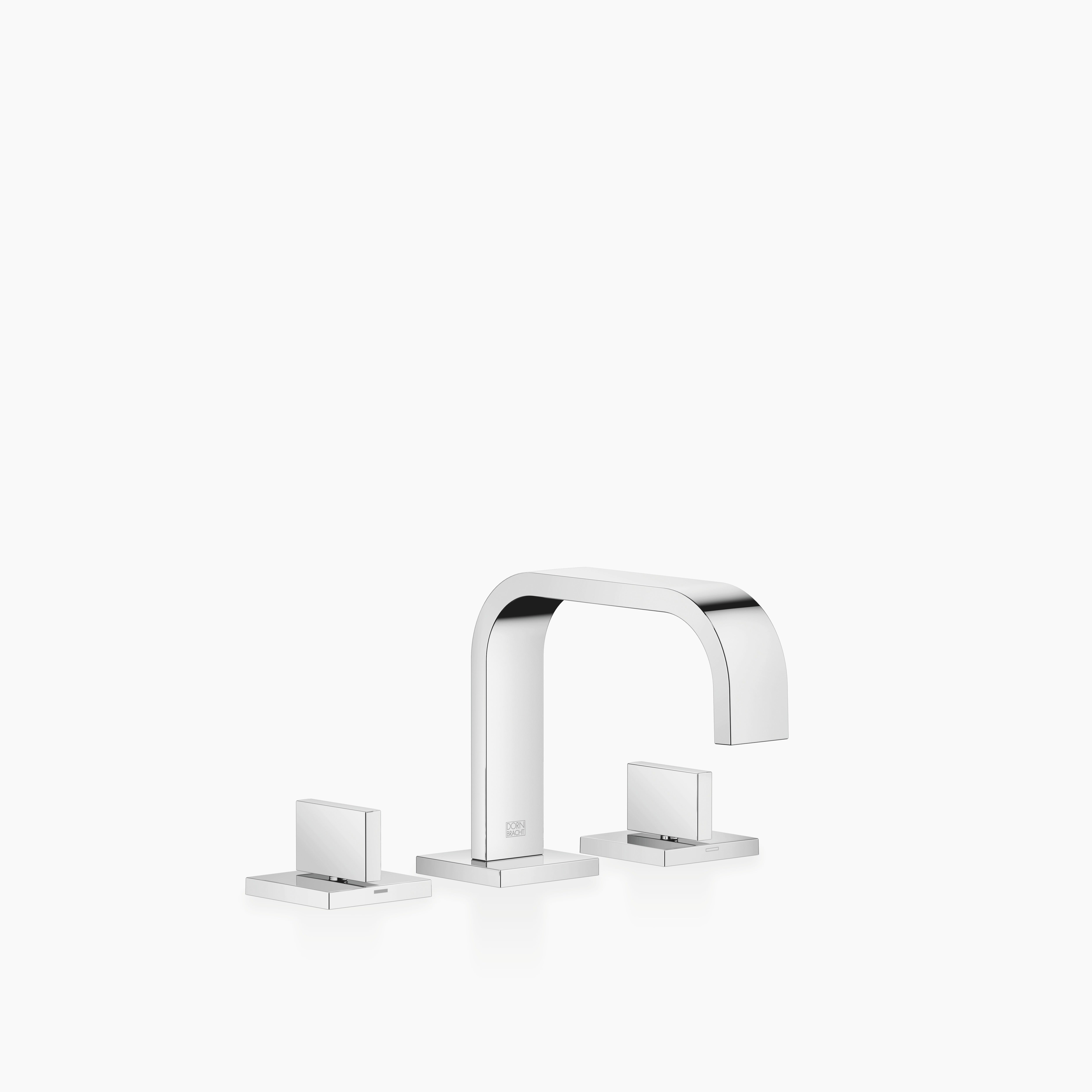 Mem Three Hole Basin Mixer With Pop Up Waste Chrome