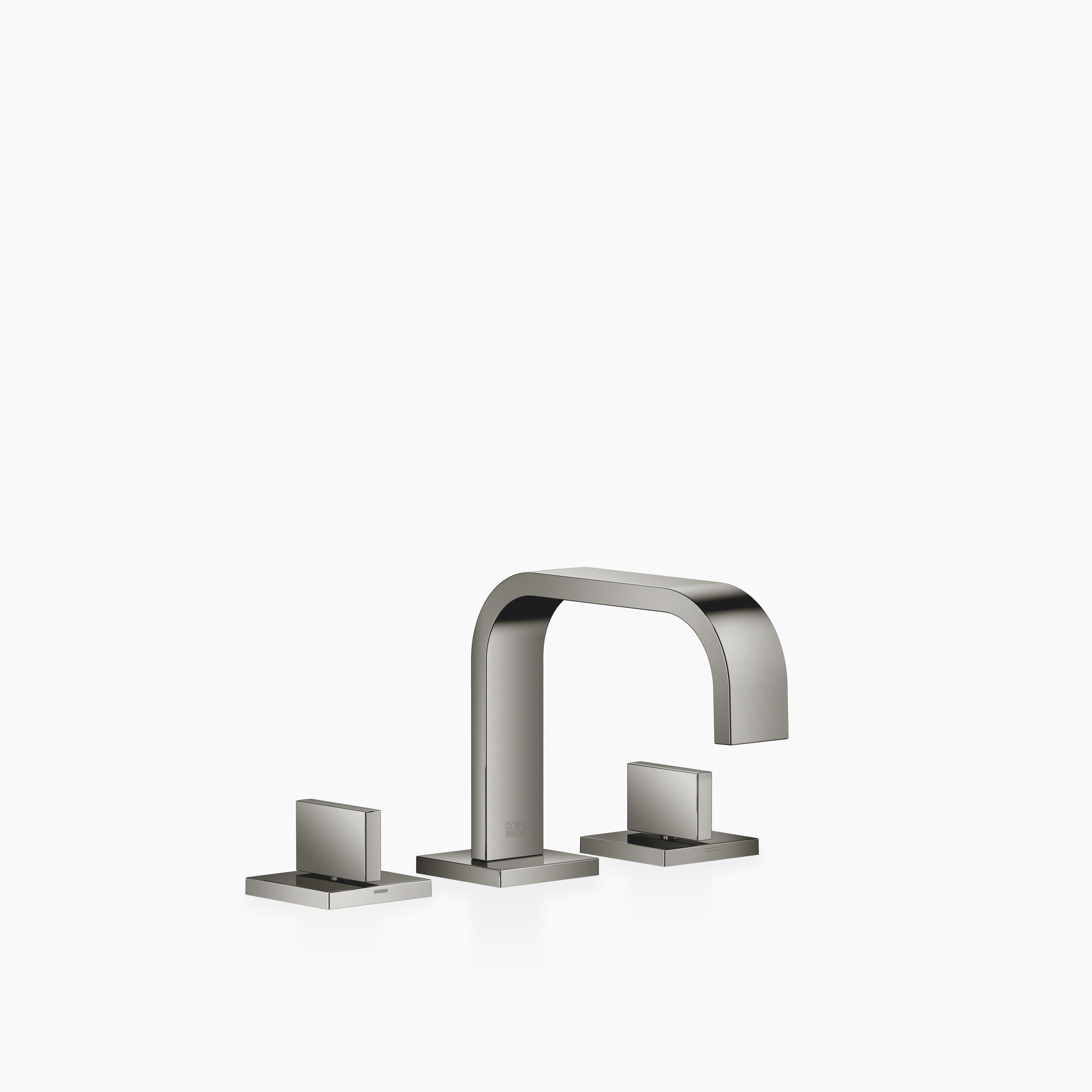 Mem Three Hole Basin Mixer With Pop Up Waste Chrome