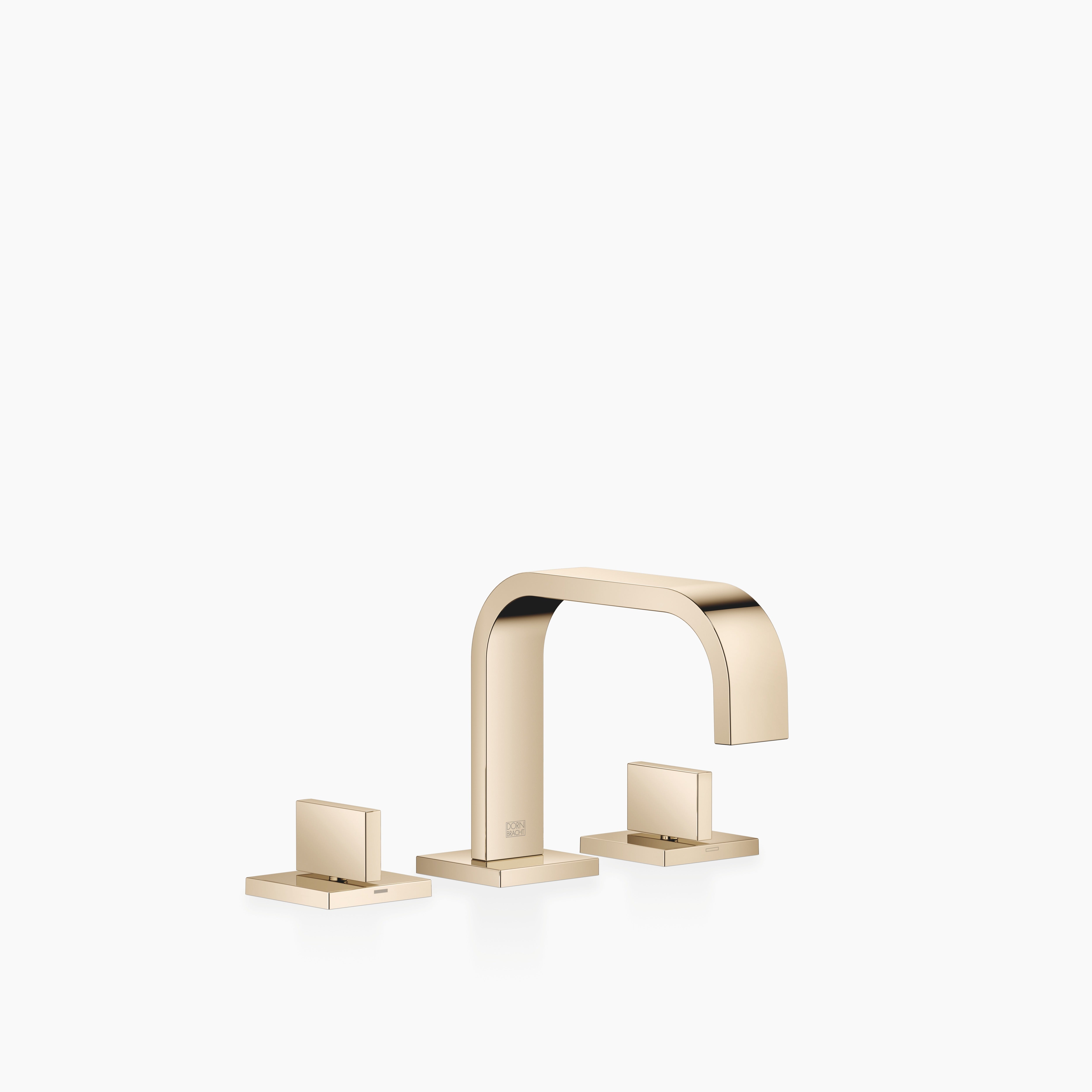 Mem Three Hole Basin Mixer With Pop Up Waste Chrome