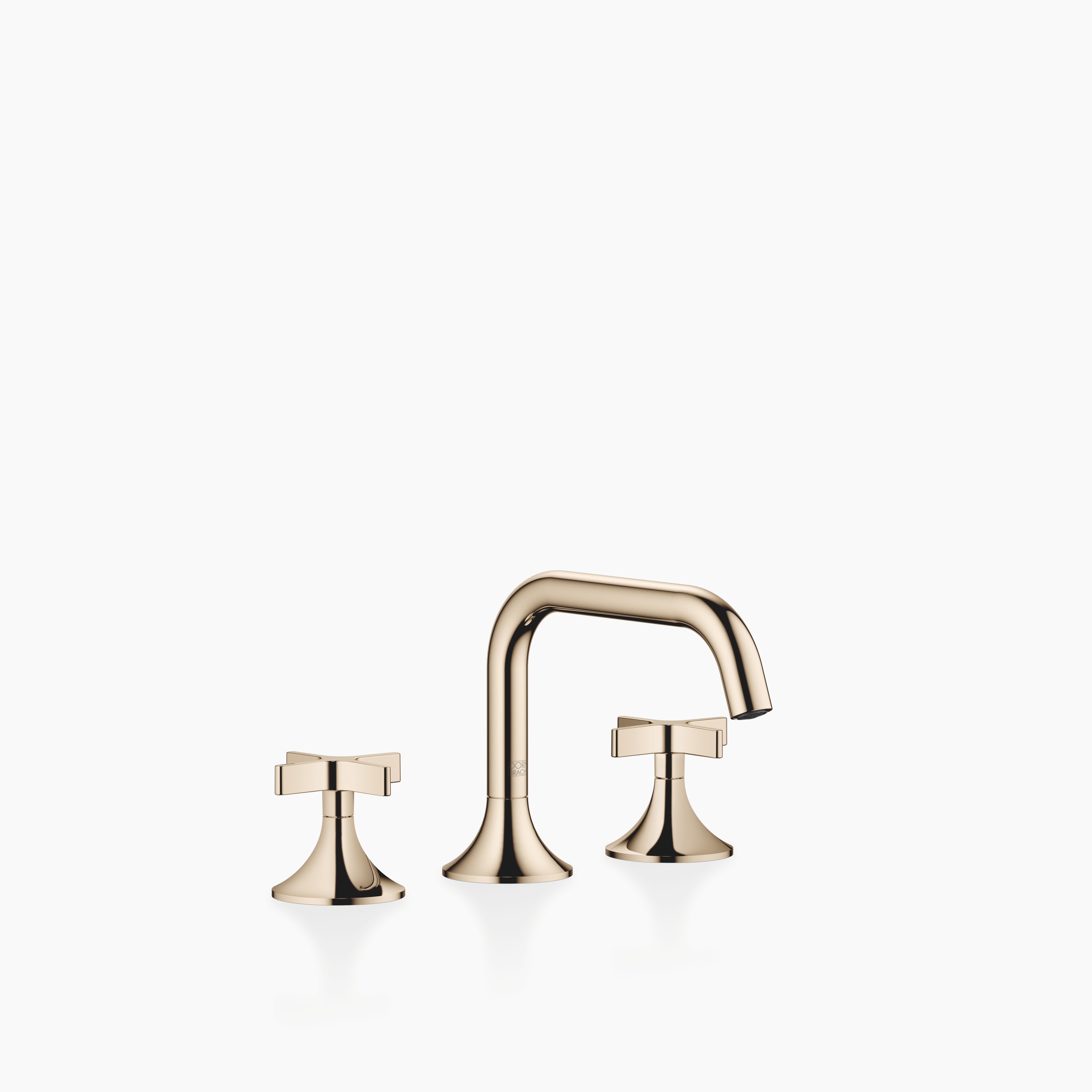 Vaia Three Hole Basin Mixer With Pop Up Waste Chrome