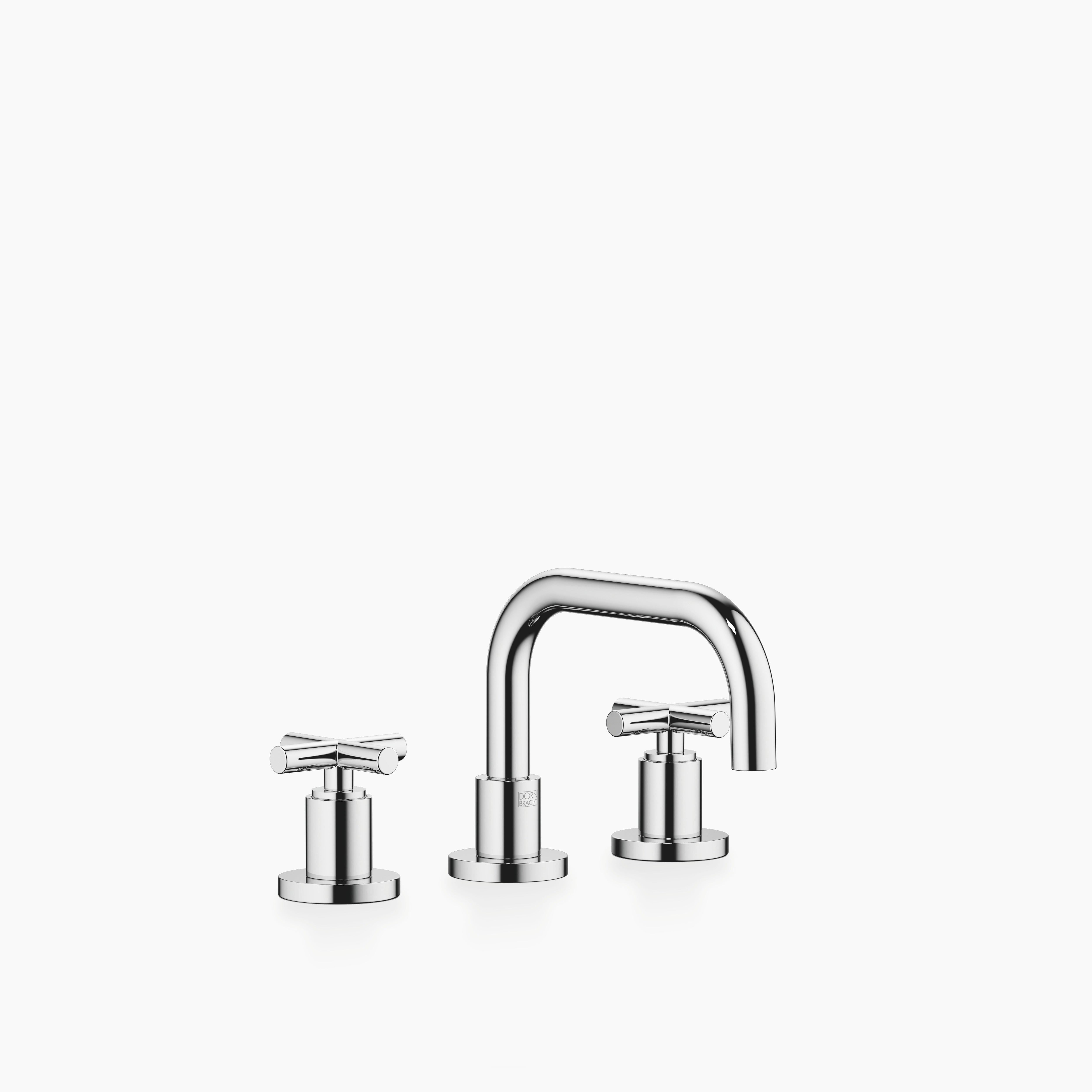 Tara Three Hole Basin Mixer With Pop Up Waste Chrome II