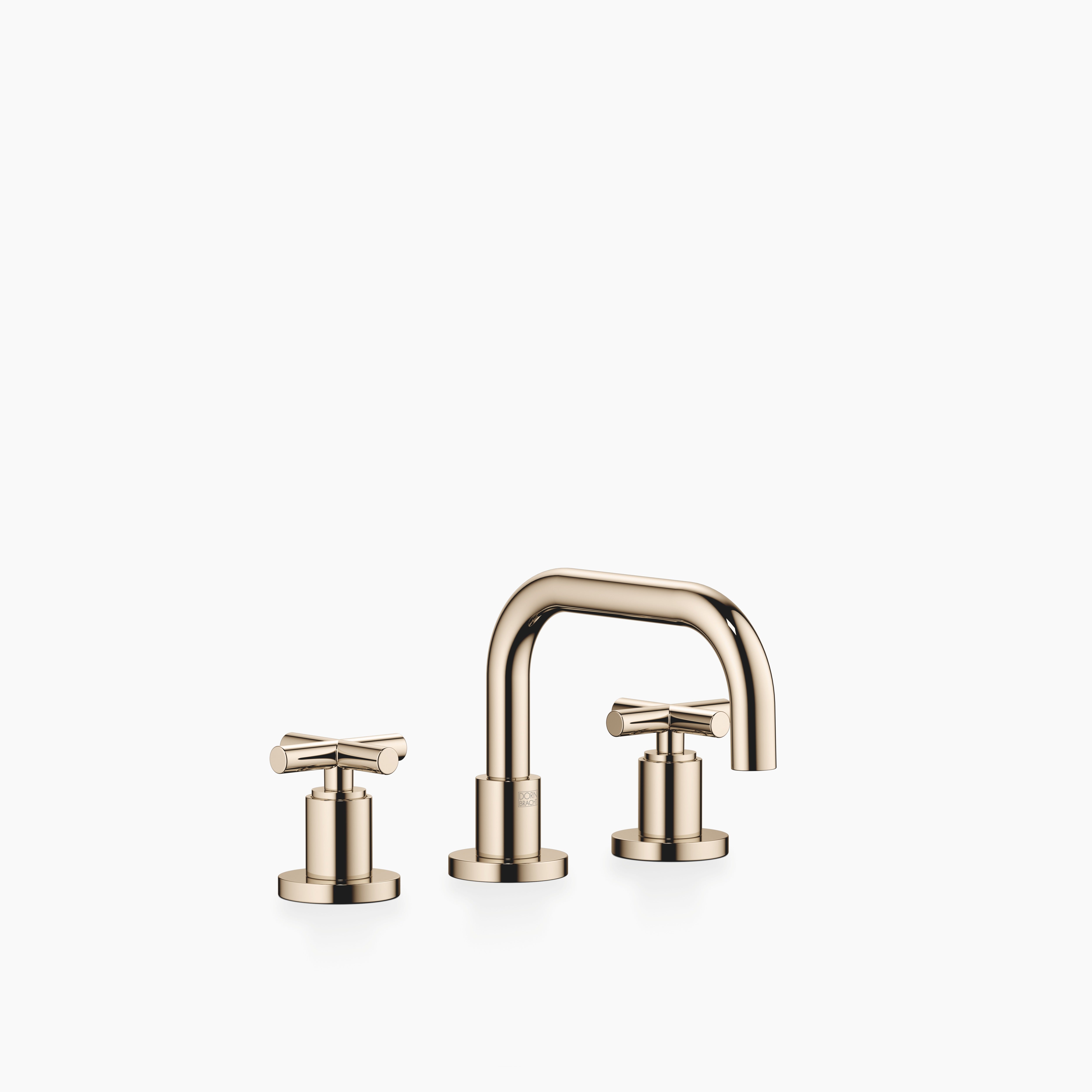 Tara Three Hole Basin Mixer With Pop Up Waste Chrome II