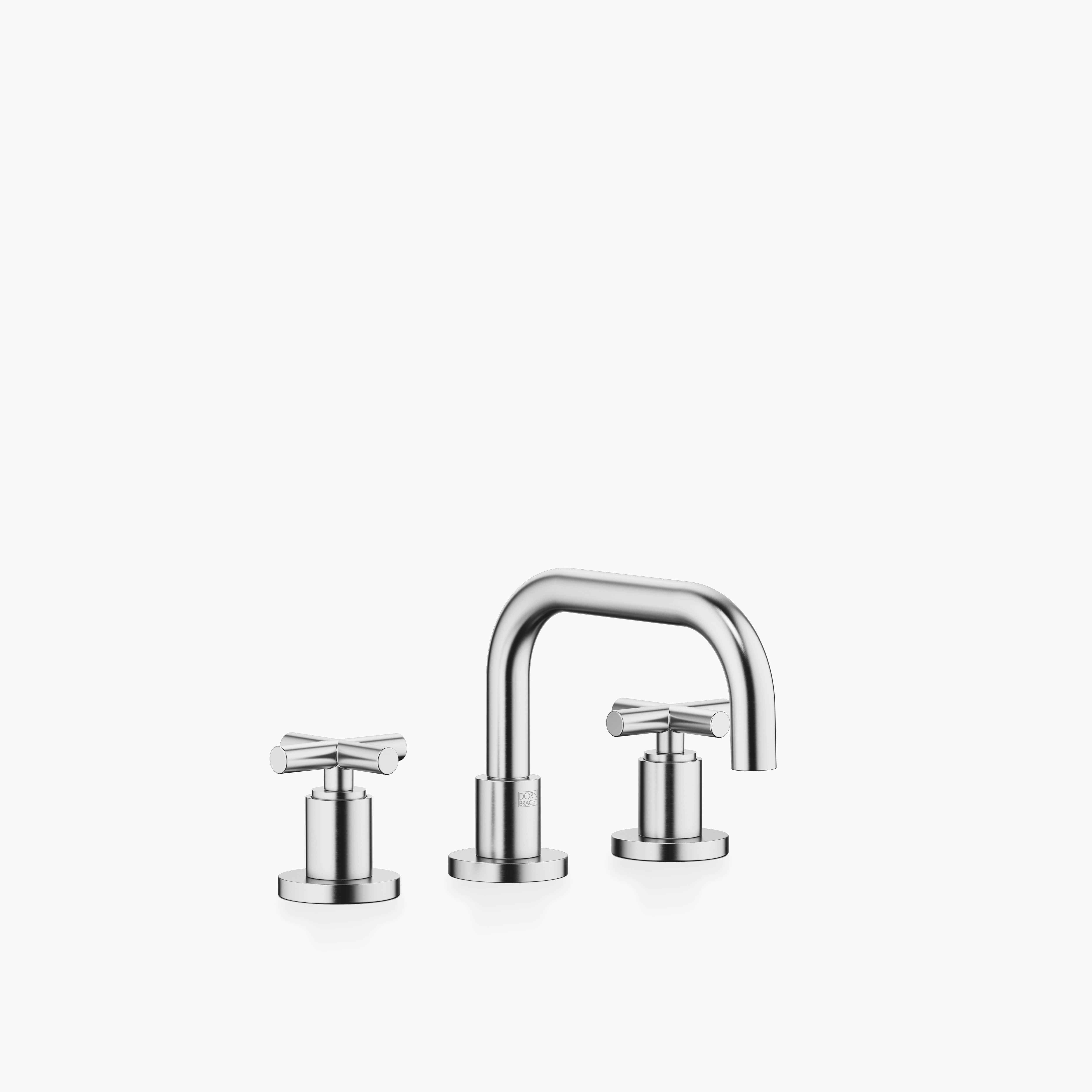 Tara Three Hole Basin Mixer With Pop Up Waste Chrome II