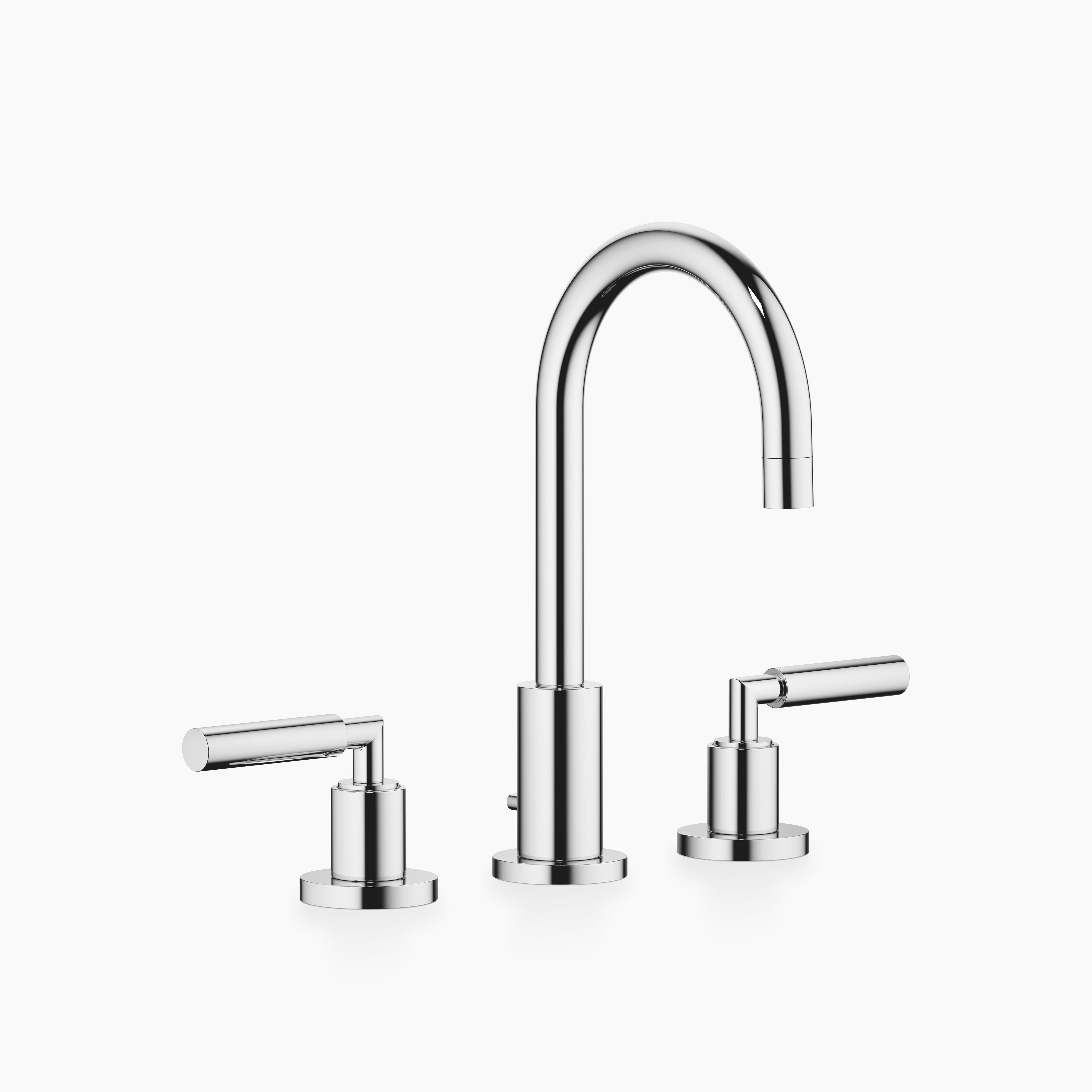 Tara Three Hole Basin Mixer With Pop Up Waste Chrome III
