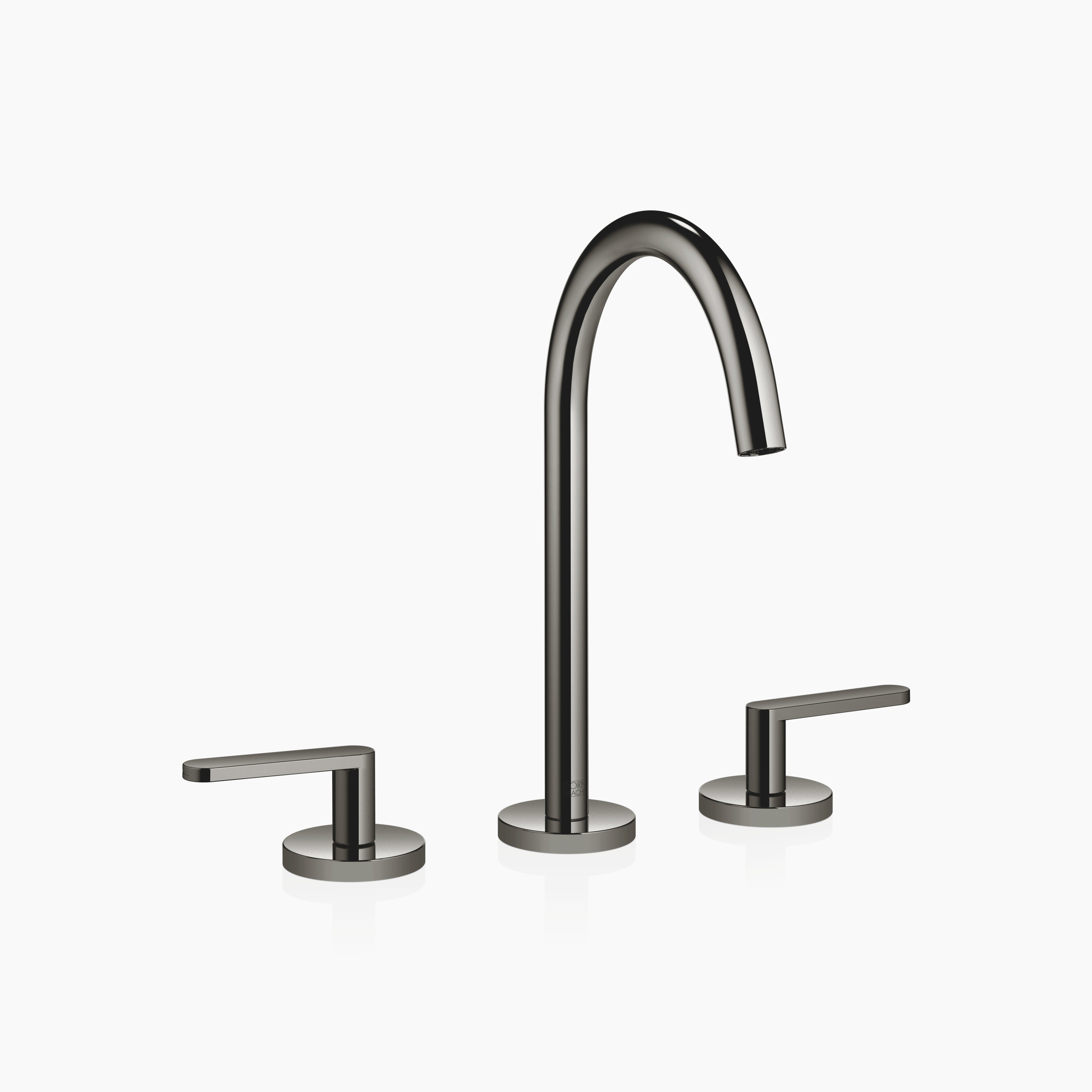 Meta Three Hole Basin Mixer With Pop Up Waste Chrome