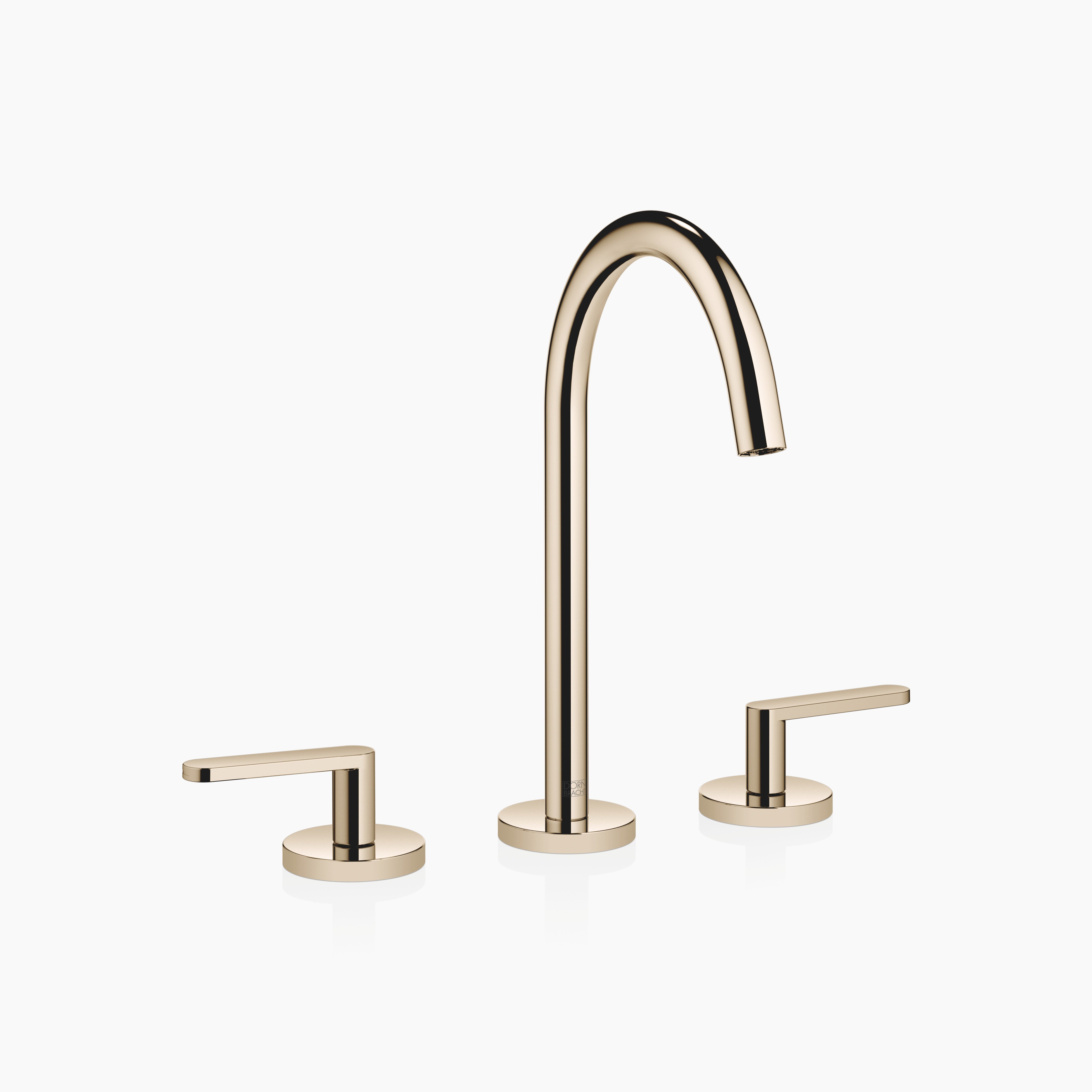 Meta Three Hole Basin Mixer With Pop Up Waste Chrome