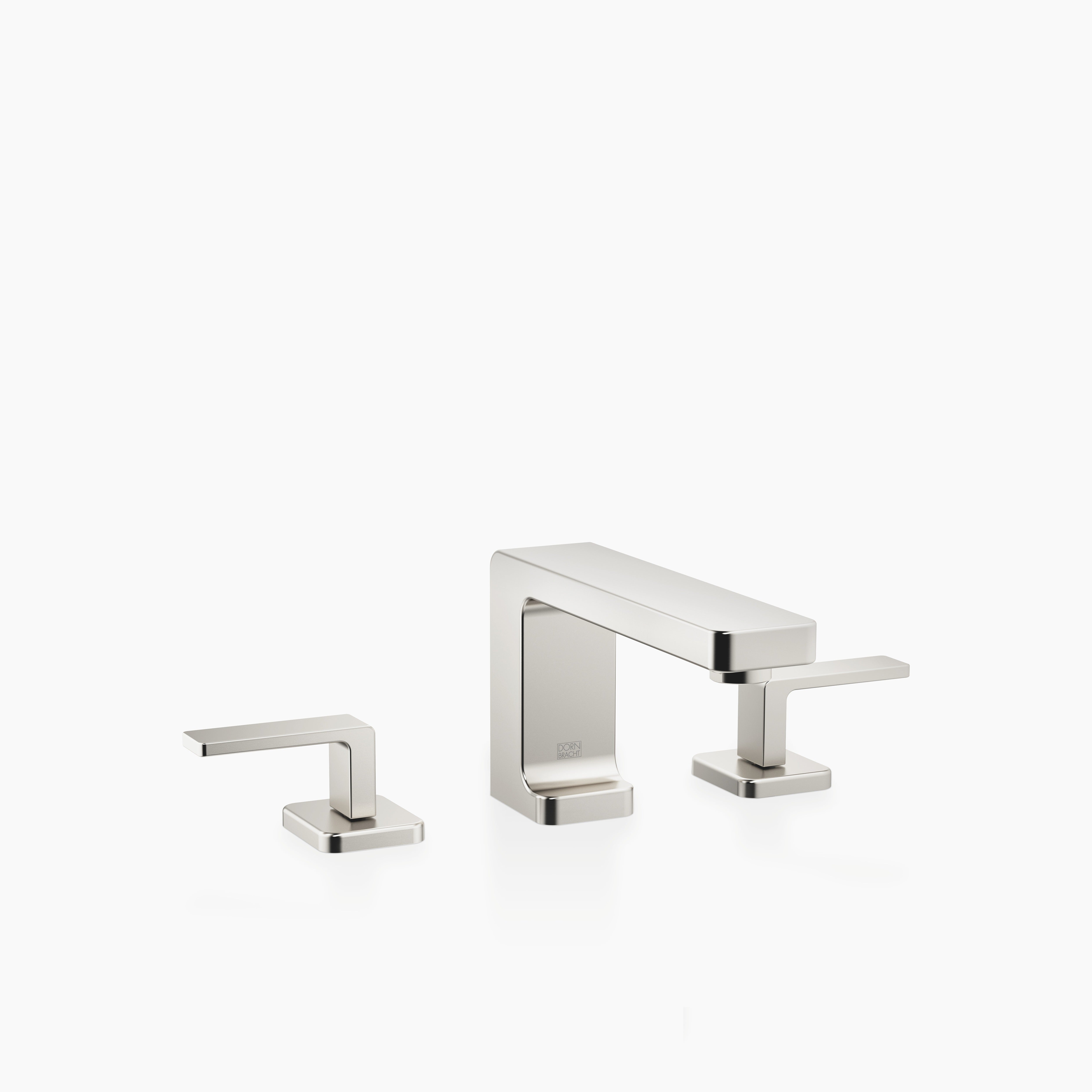 Lulu Three Hole Basin Mixer With Pop Up Waste Chrome