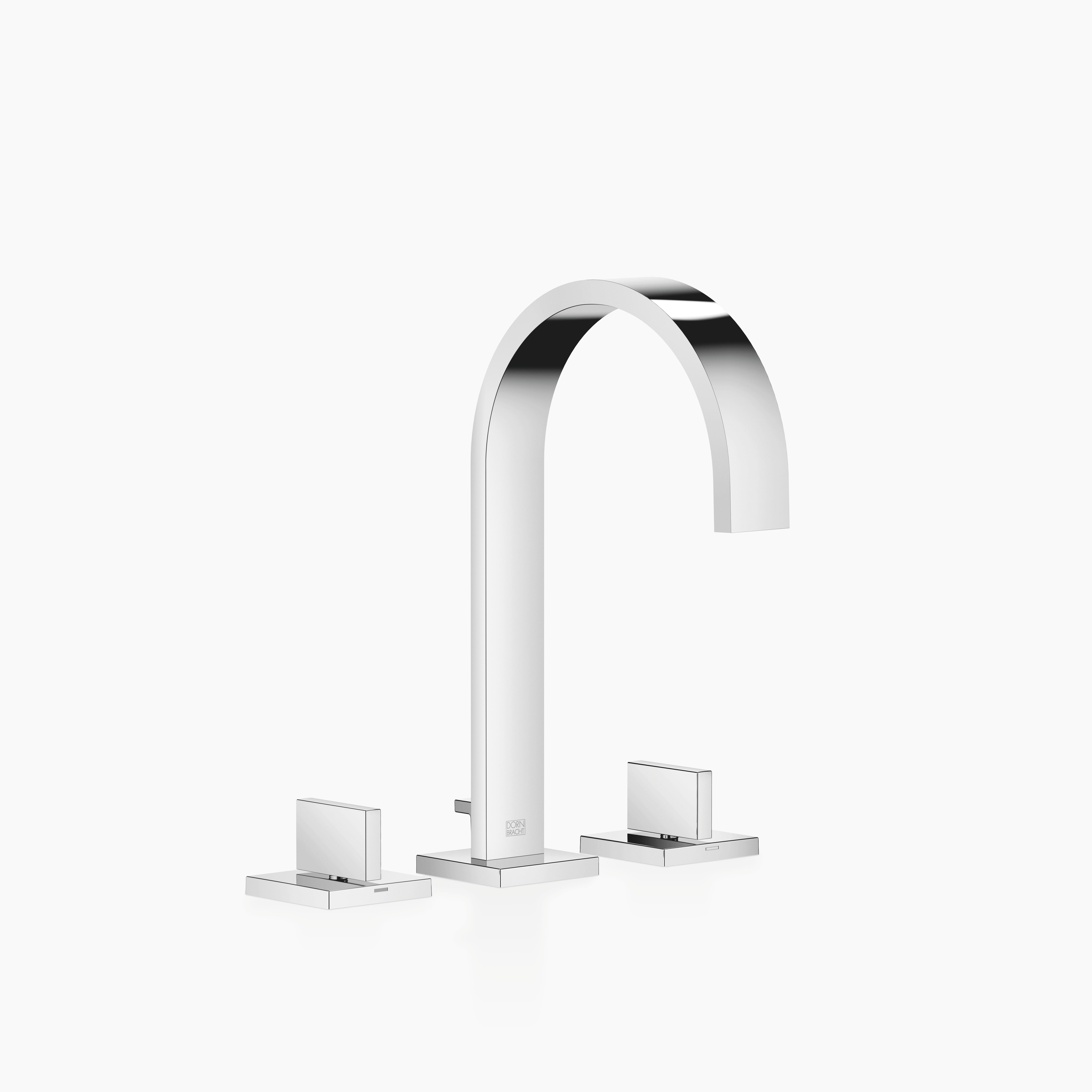Mem Three Hole Basin Mixer With Pop Up Waste Chrome II