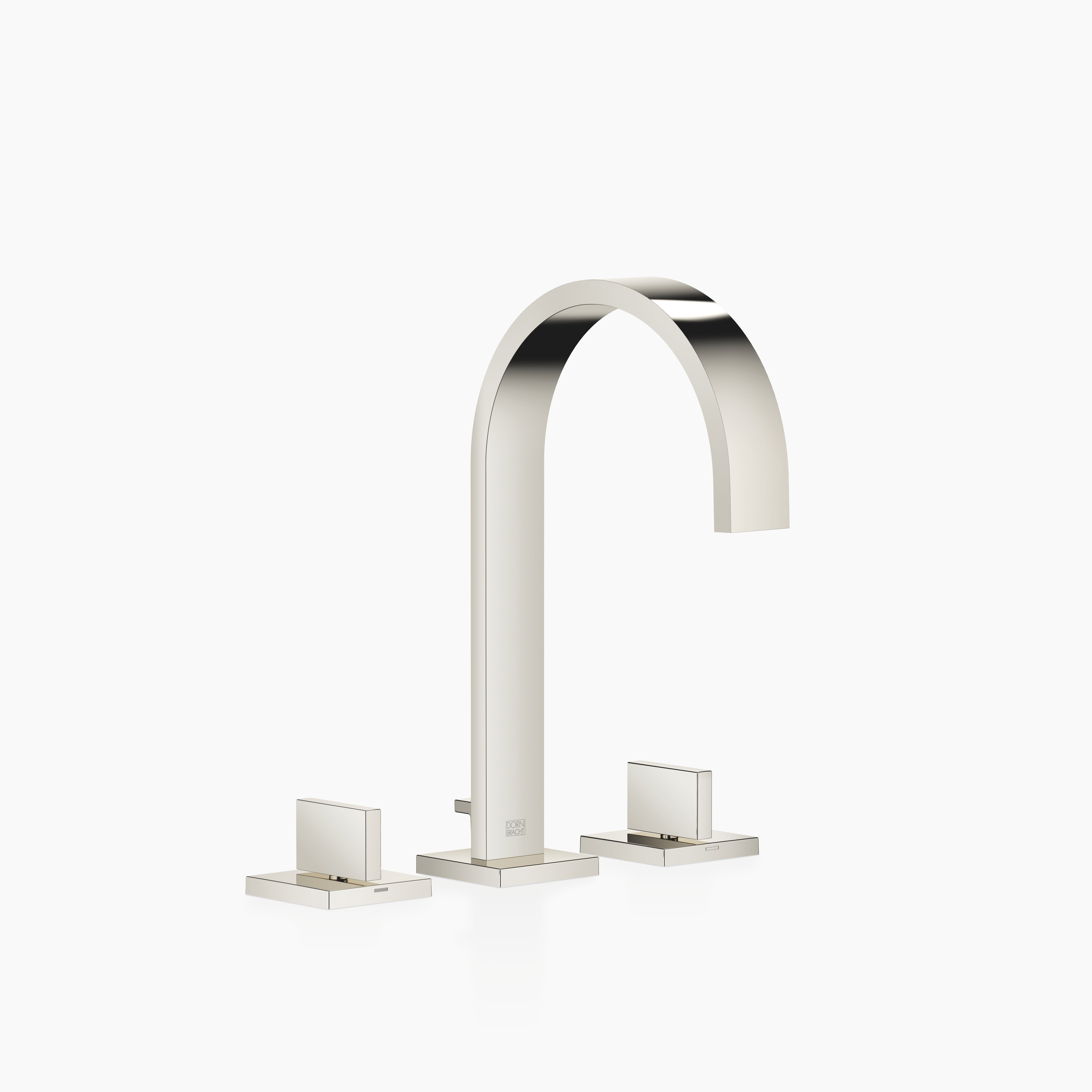 Mem Three Hole Basin Mixer With Pop Up Waste Chrome II