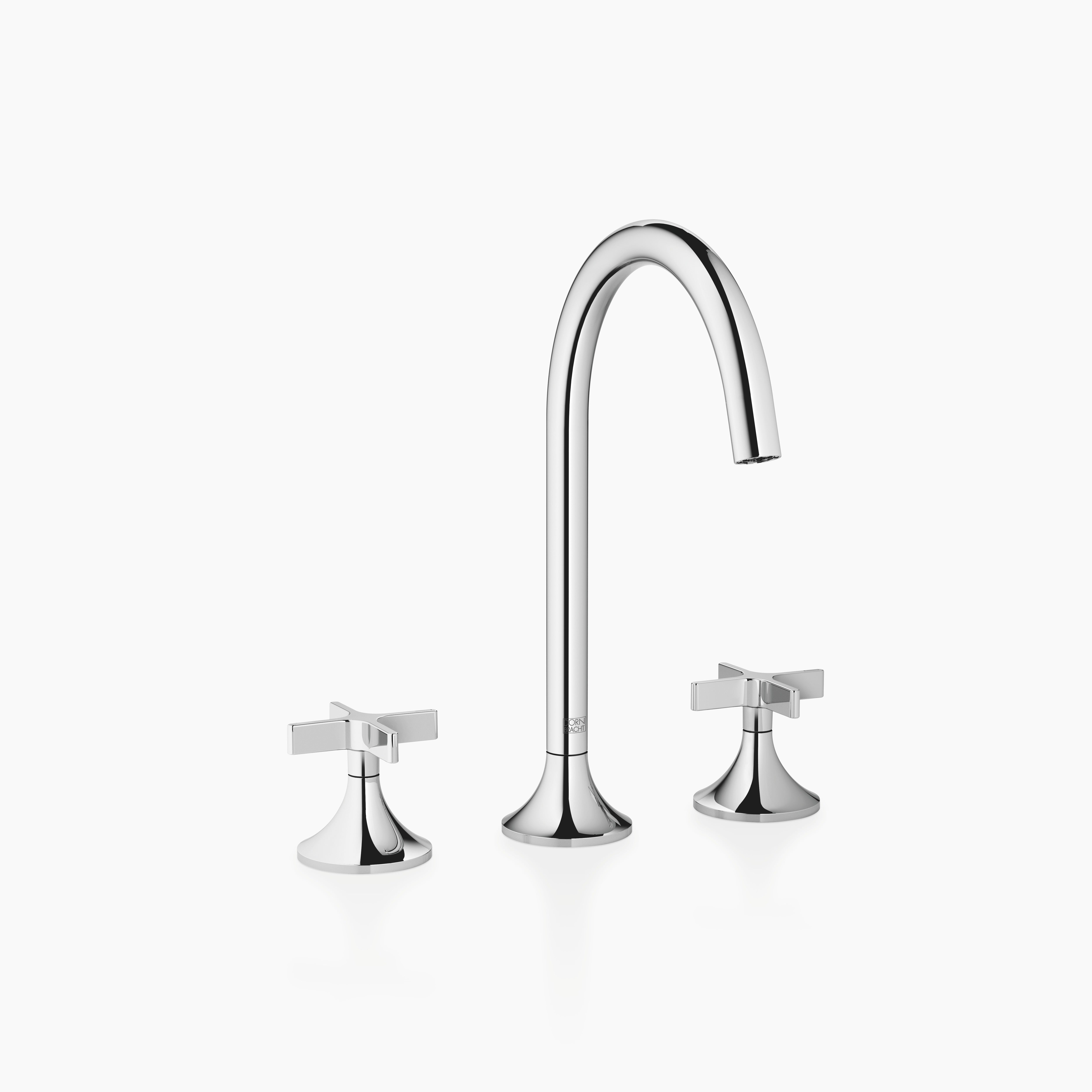 Vaia Three Hole Basin Mixer With Pop Up Waste Chrome III