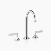 Vaia Three Hole Basin Mixer With Pop Up Waste Chrome IV
