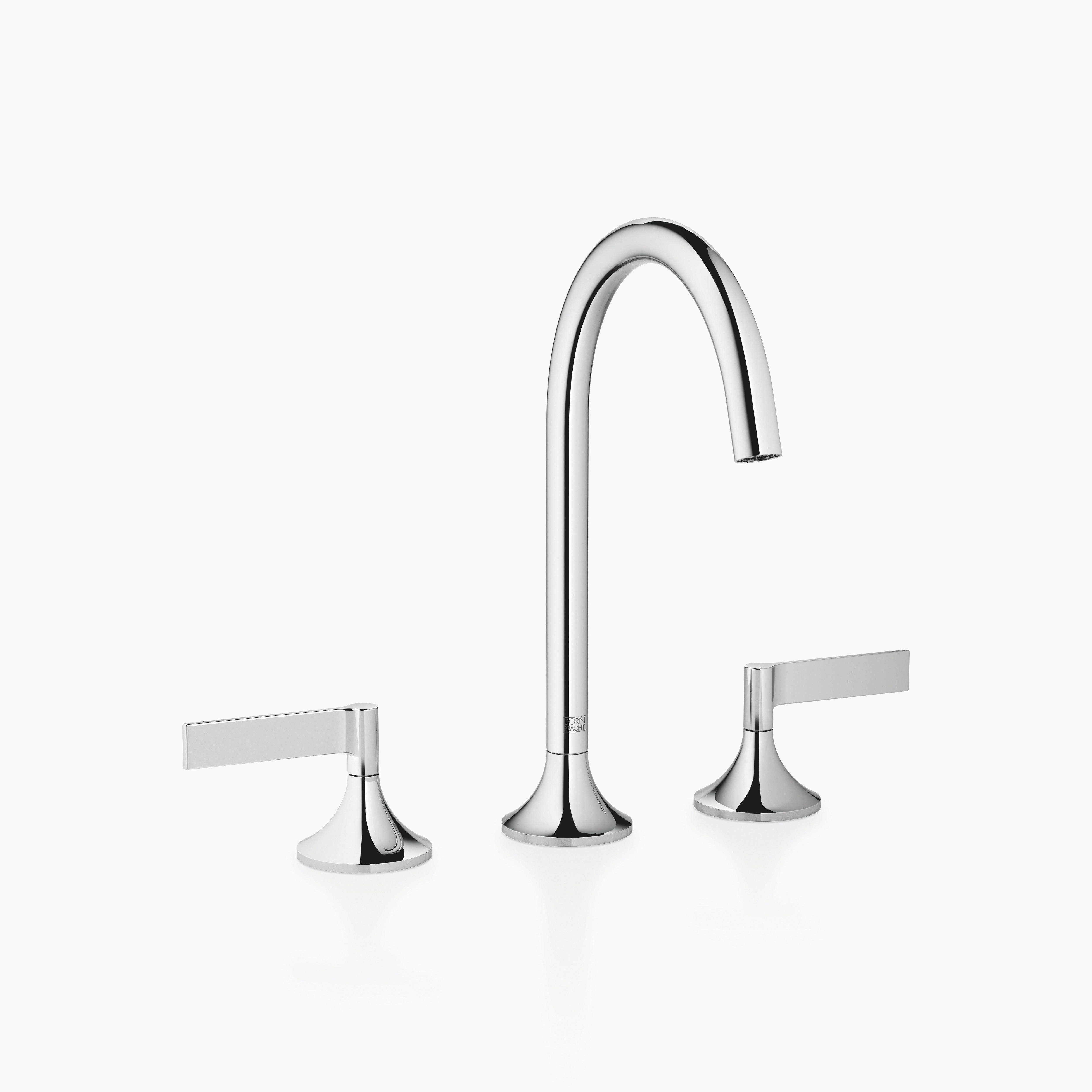 Vaia Three Hole Basin Mixer With Pop Up Waste Chrome IV