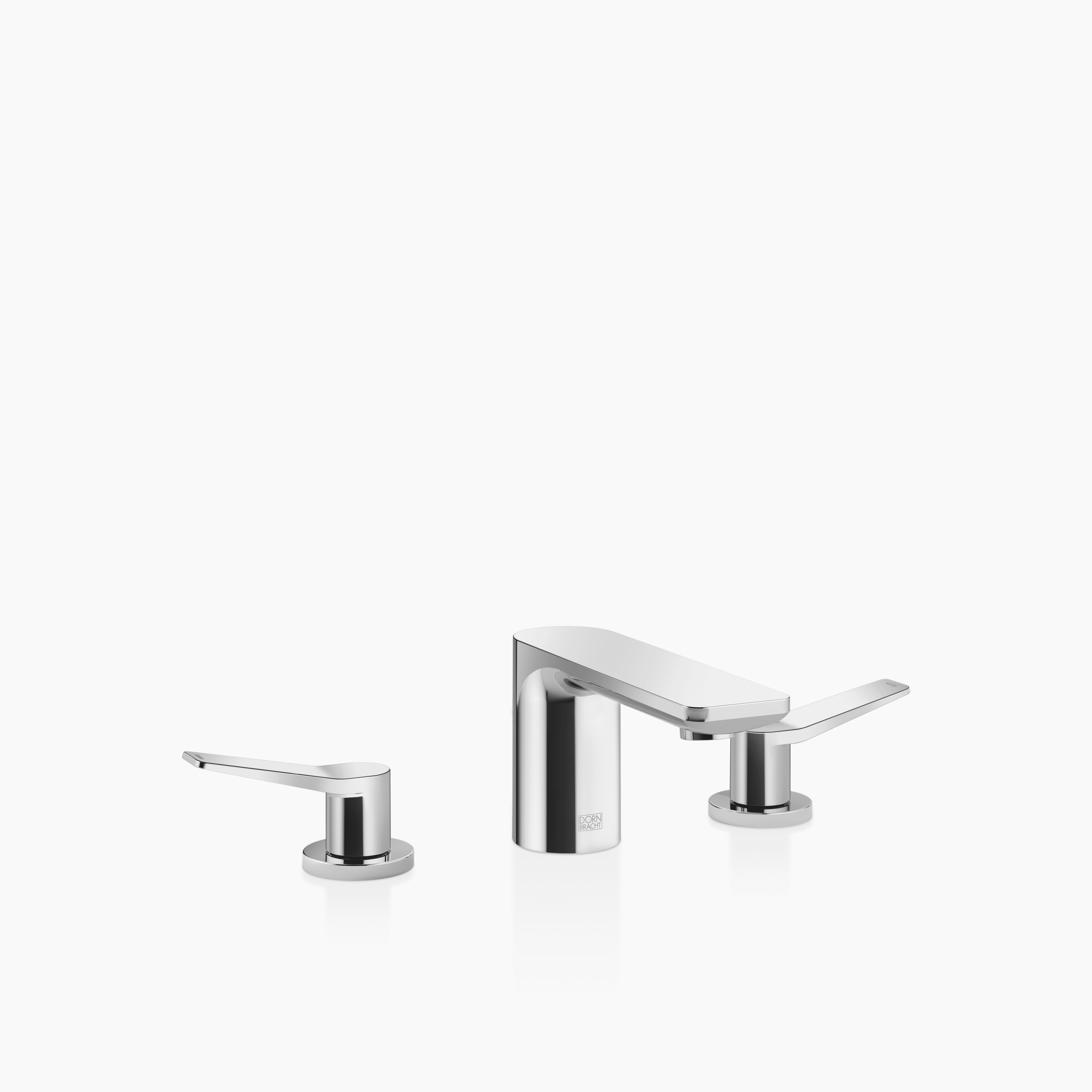 Liss Three Hole Basin Mixer With Pop Up Waste Chrome