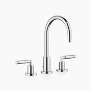 Tara Three Hole Basin Mixer With Pop Up Waste Chrome V