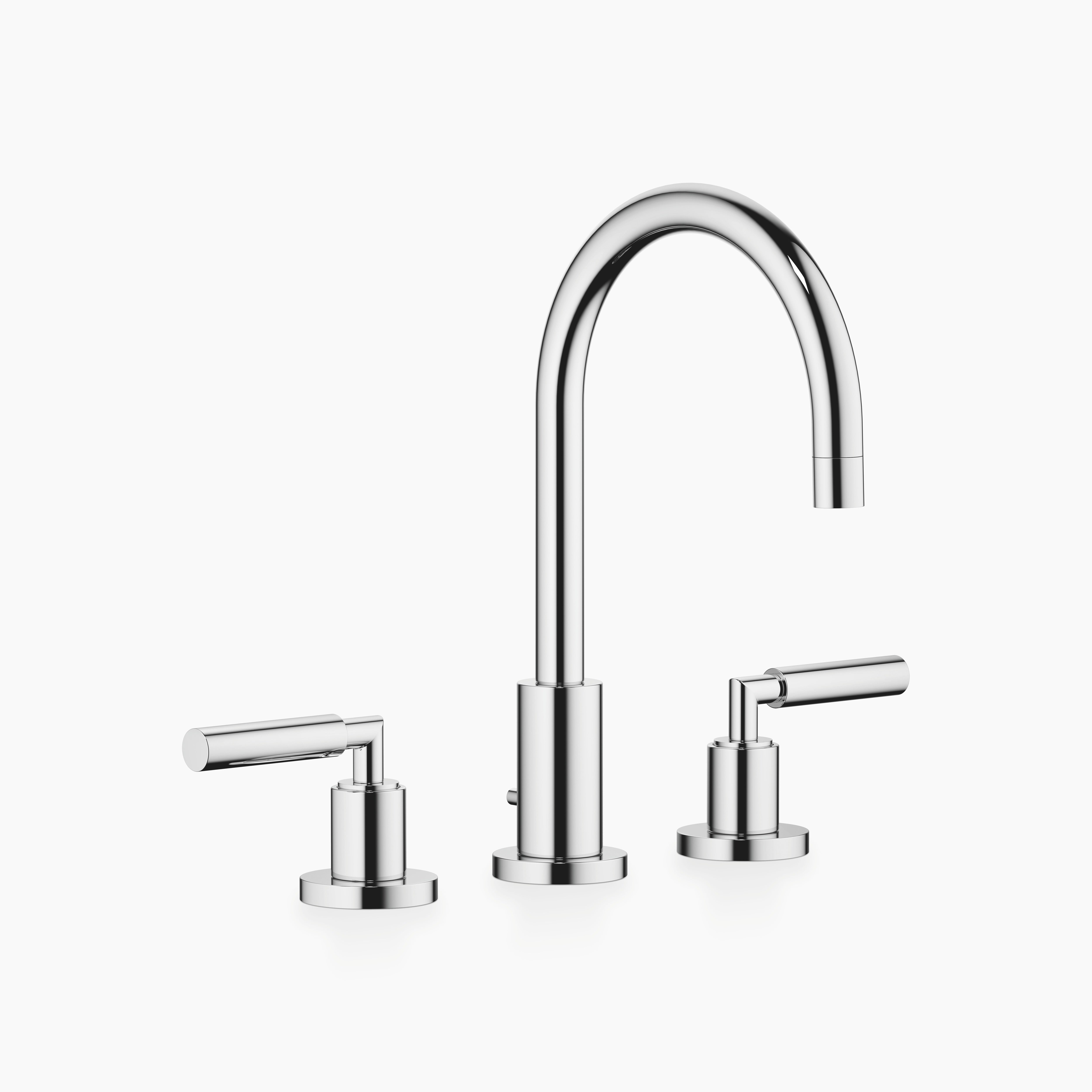Tara Three Hole Basin Mixer With Pop Up Waste Chrome V