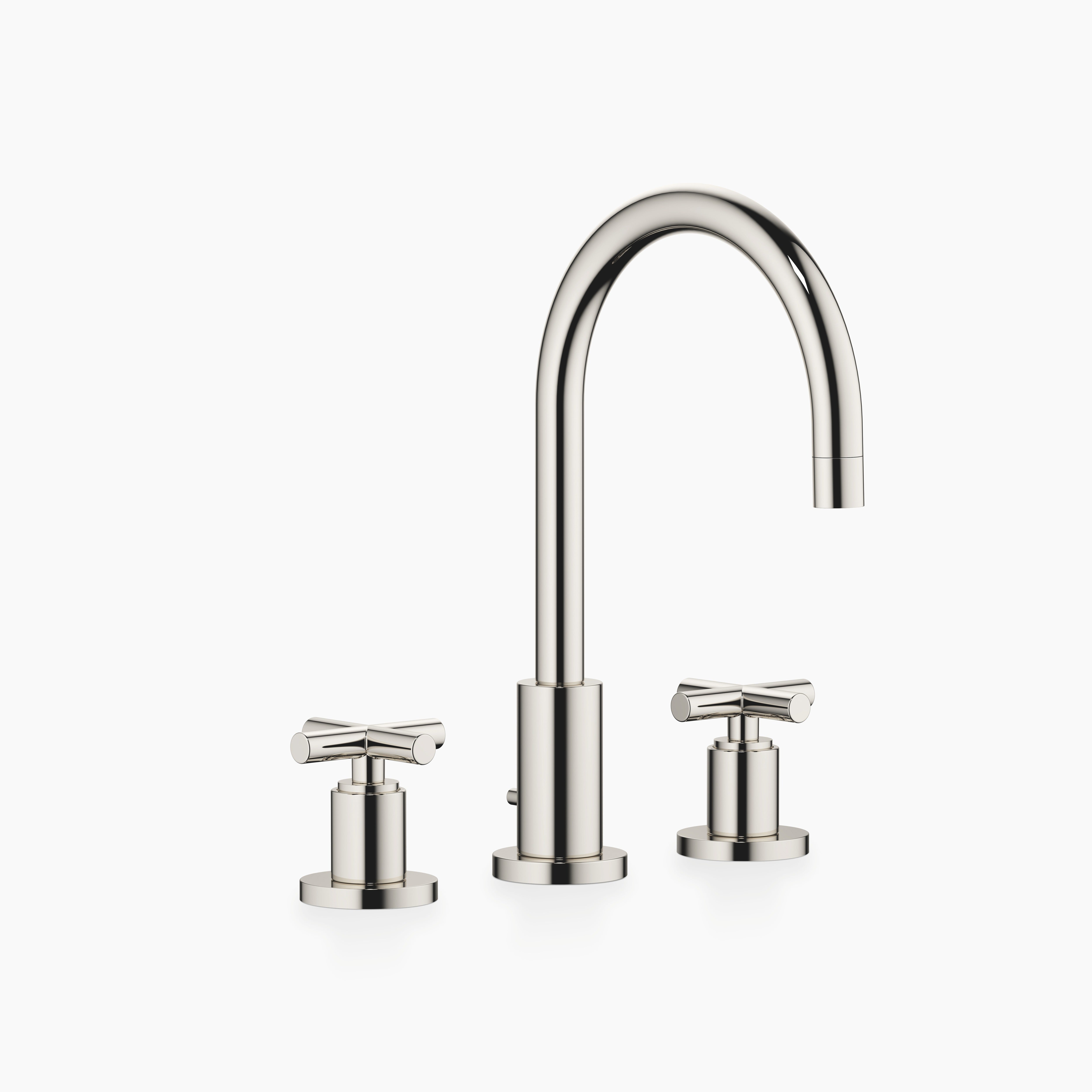 Tara Three Hole Basin Mixer With Pop Up Waste Chrome VI