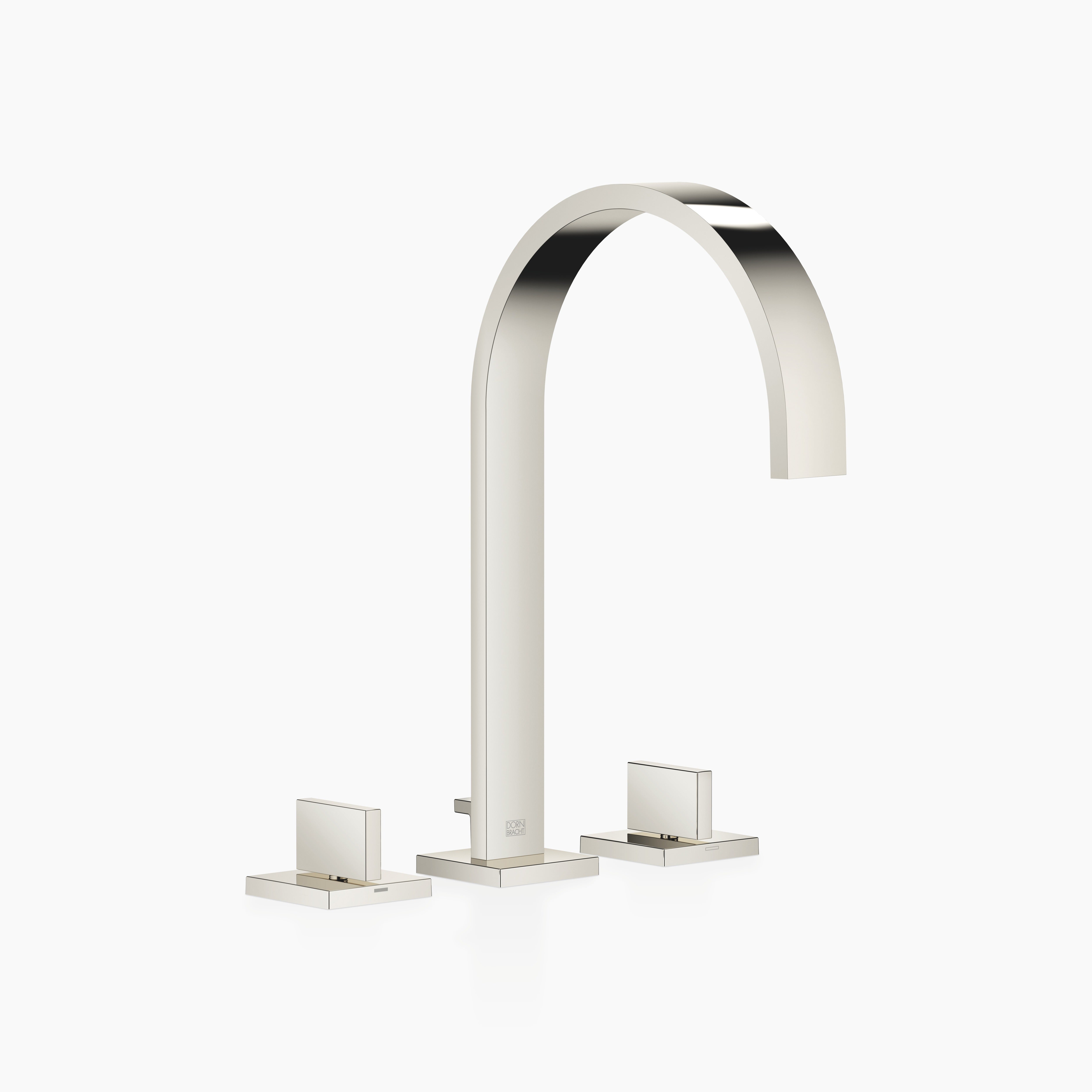 Mem Three Hole Basin Mixer With Pop Up Waste Chrome III