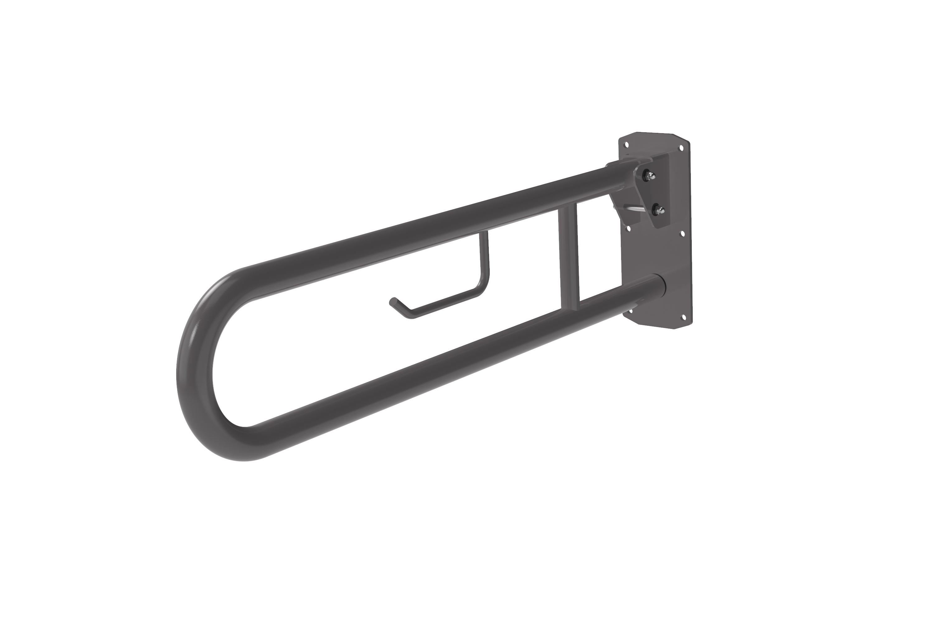 Hinged Lift And Lock Support Rail