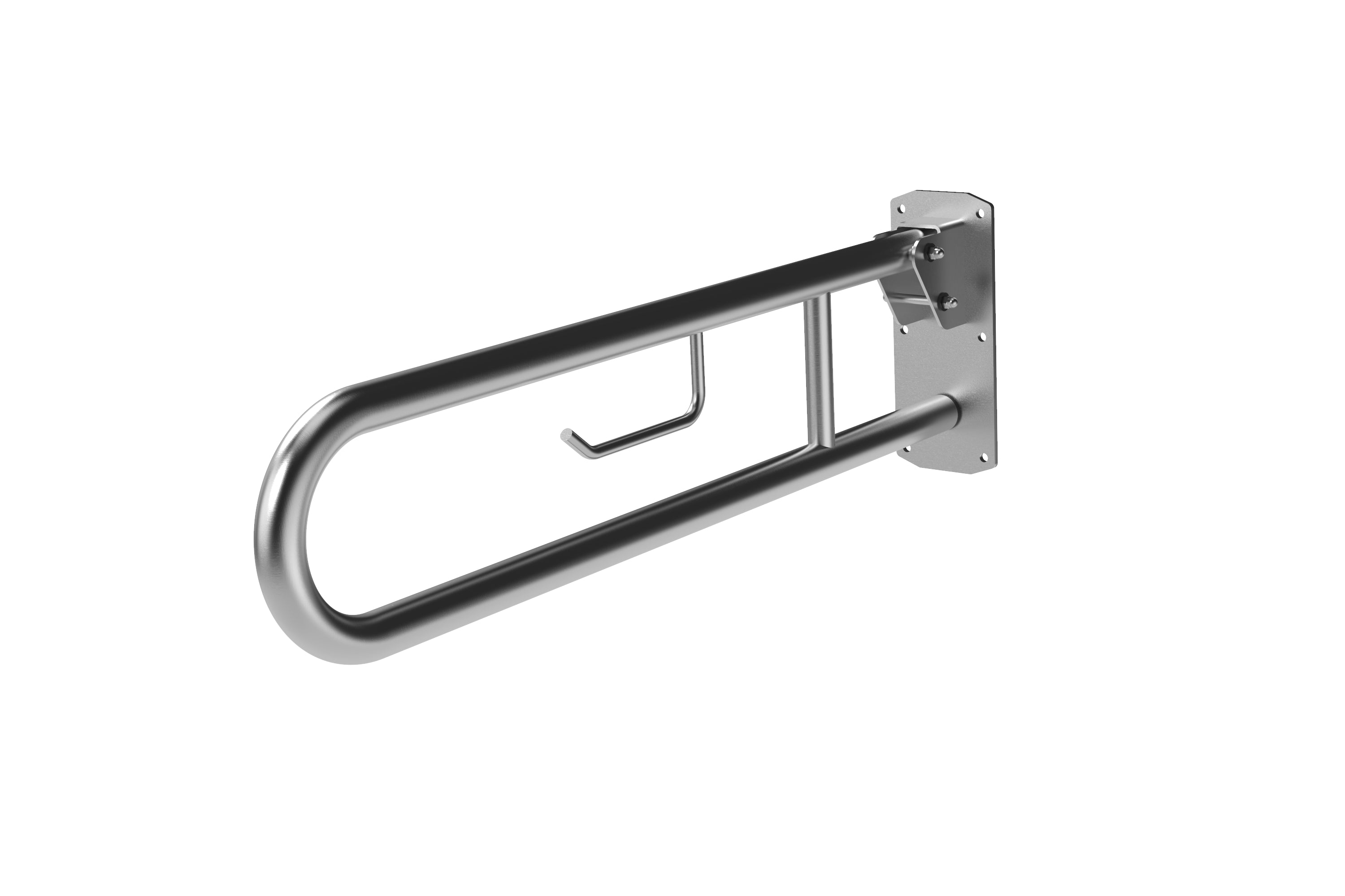 Hinged Lift And Lock Support Rail