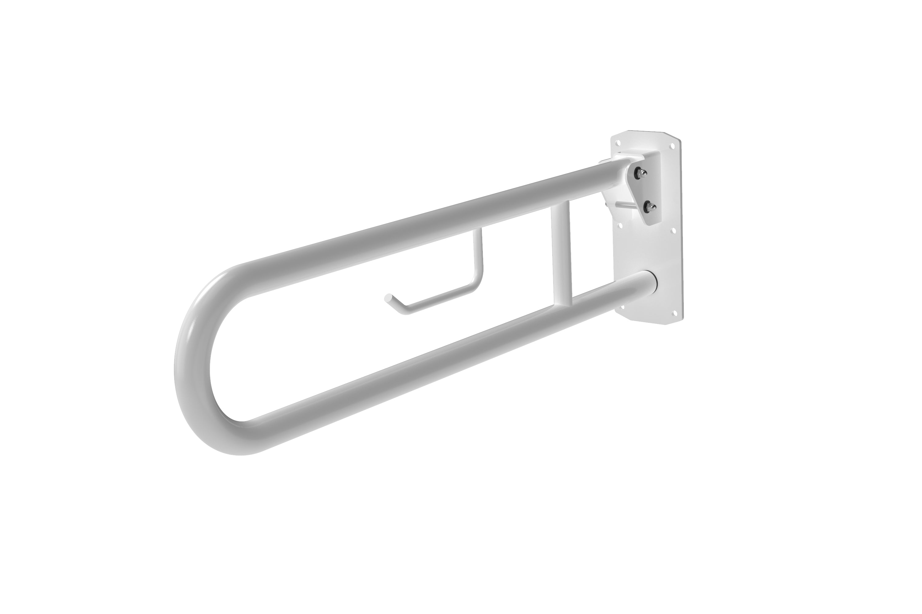 Hinged Lift And Lock Support Rail