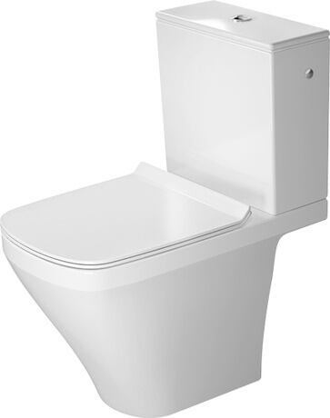 DuraStyle Toilet close-coupled White High Gloss 630 mm