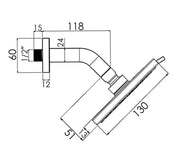 CLARO - Multi Finction 130mm Head & Arm