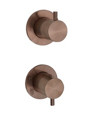 VOS MODULAR 2 HANDLE 2 OUTLET THERMOSTATIC SHOWER VALVE