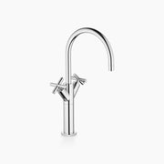 Tara Single Hole Basin Mixer With Raised Base Without Pop Up Waste Chrome
