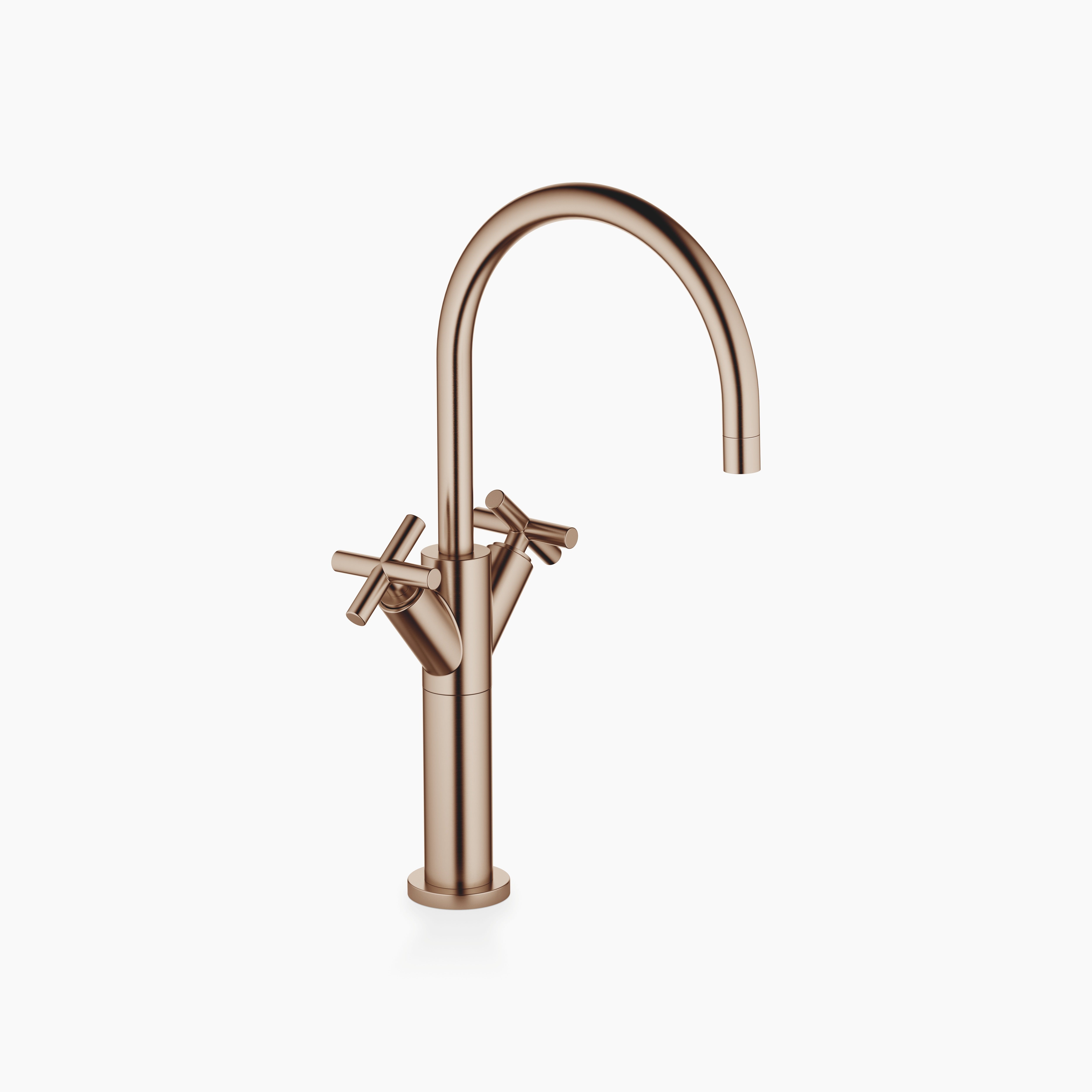 Tara Single Hole Basin Mixer With Raised Base Without Pop Up Waste Chrome